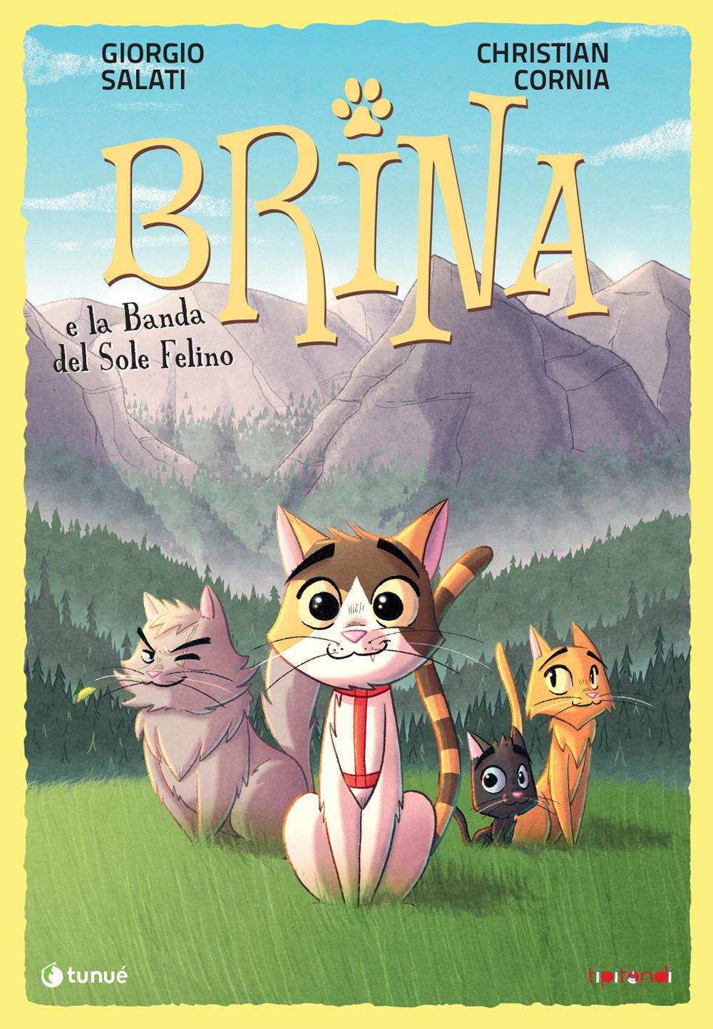 Vorderes Coverbild Brina e la banda del sole felino
