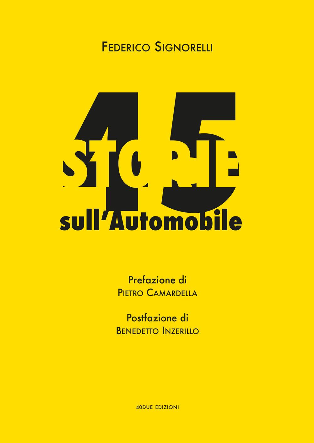 Vorderes Coverbild 45 storie sull'automobile