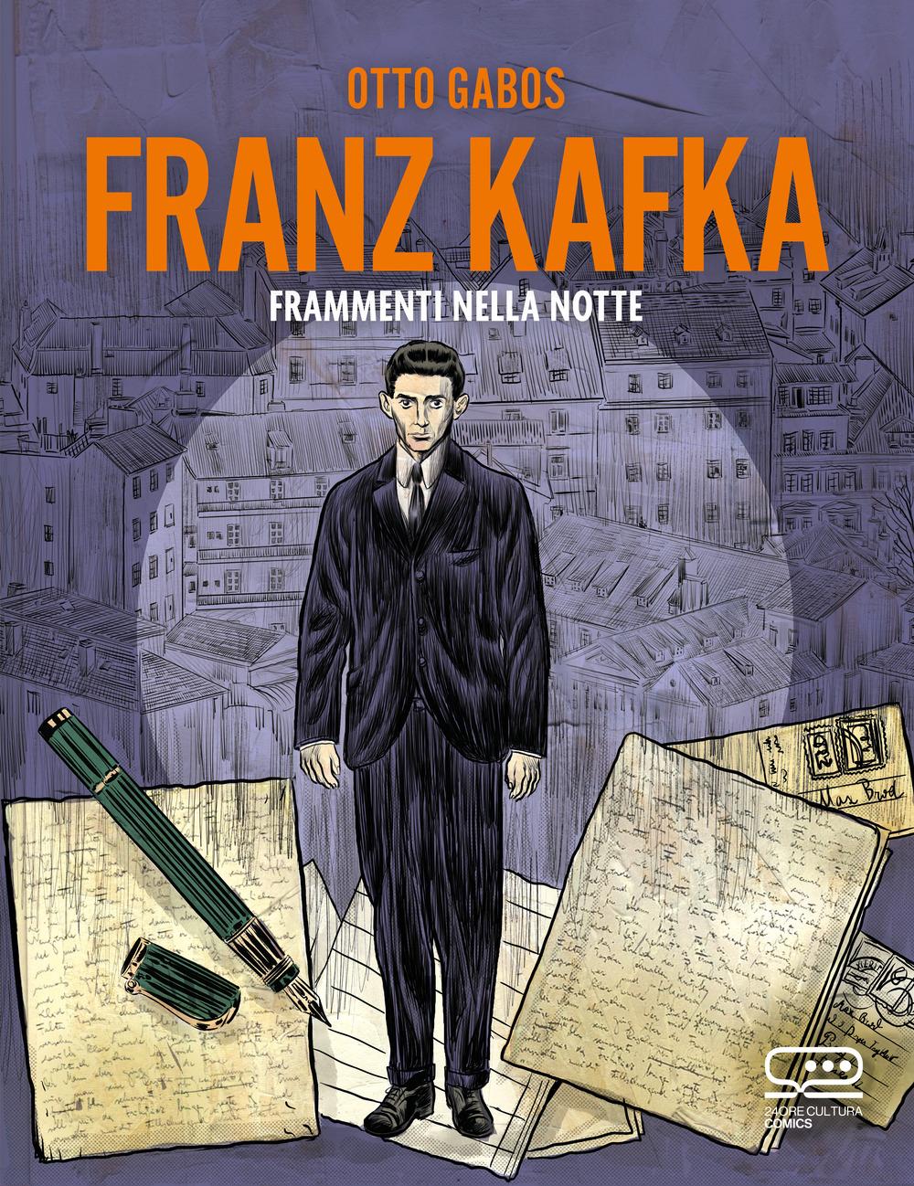Vorderes Coverbild Franz Kafka. Frammenti nella notte