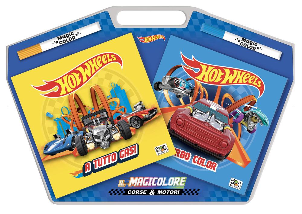 Vorderes Coverbild Corse & motori. Hot Wheels. Magicolore