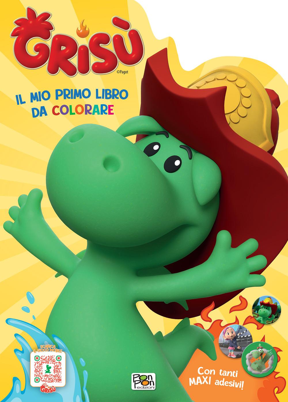 Vorderes Coverbild Il mio primo libro da colorare. Grisù