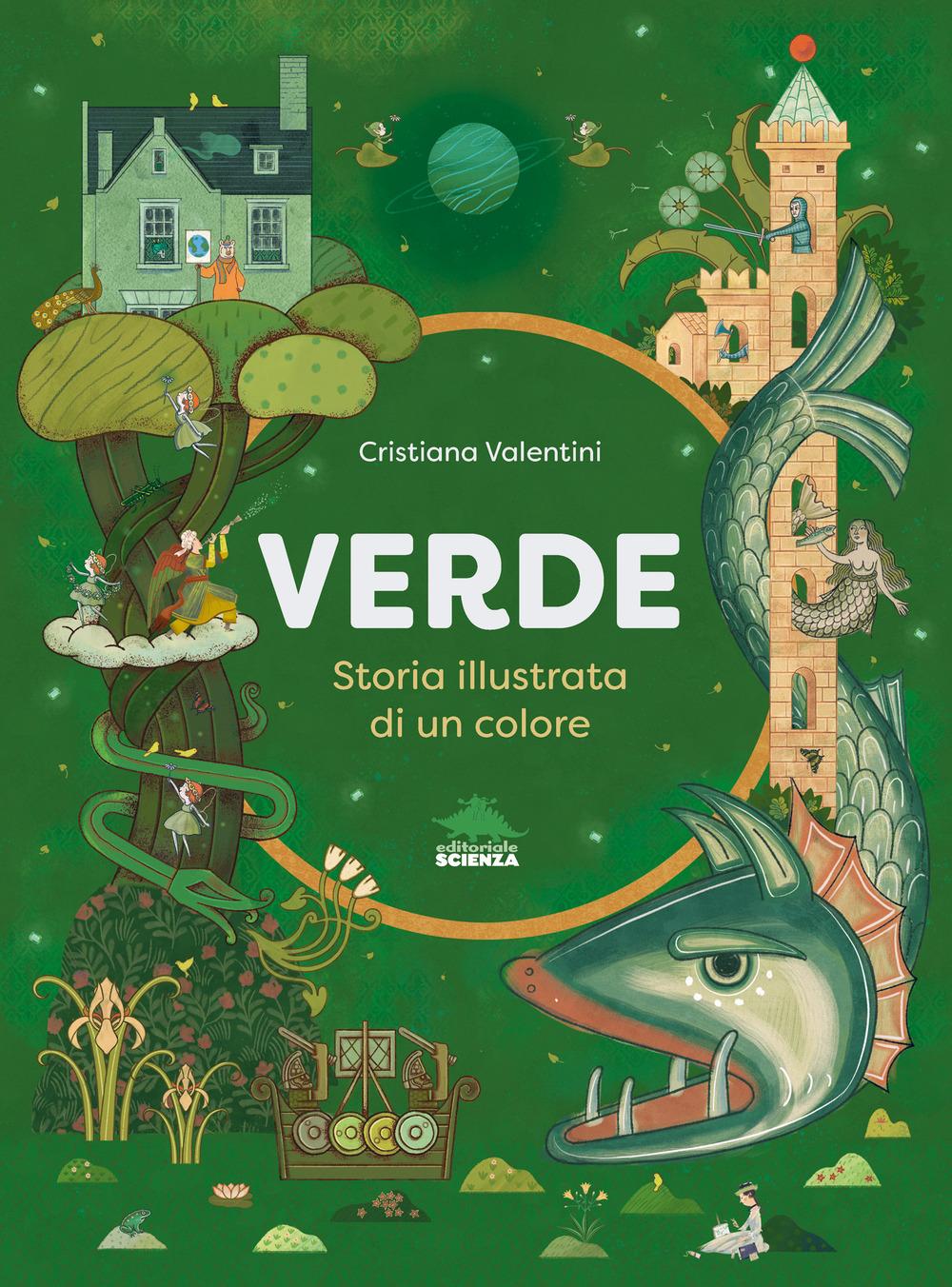 Vorderes Coverbild Verde. Storia illustrata di un colore