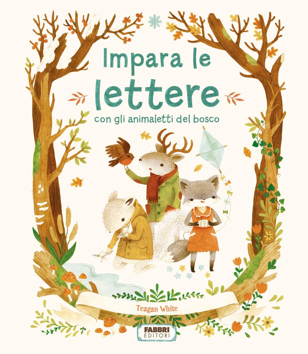 Vorderes Coverbild Impara le lettere con gli animaletti del bosco