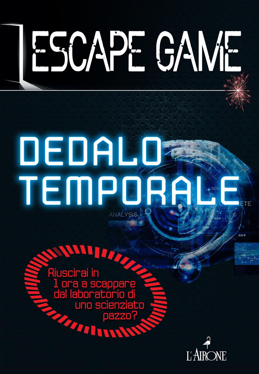Vorderes Coverbild Dedalo temporale. Escape game