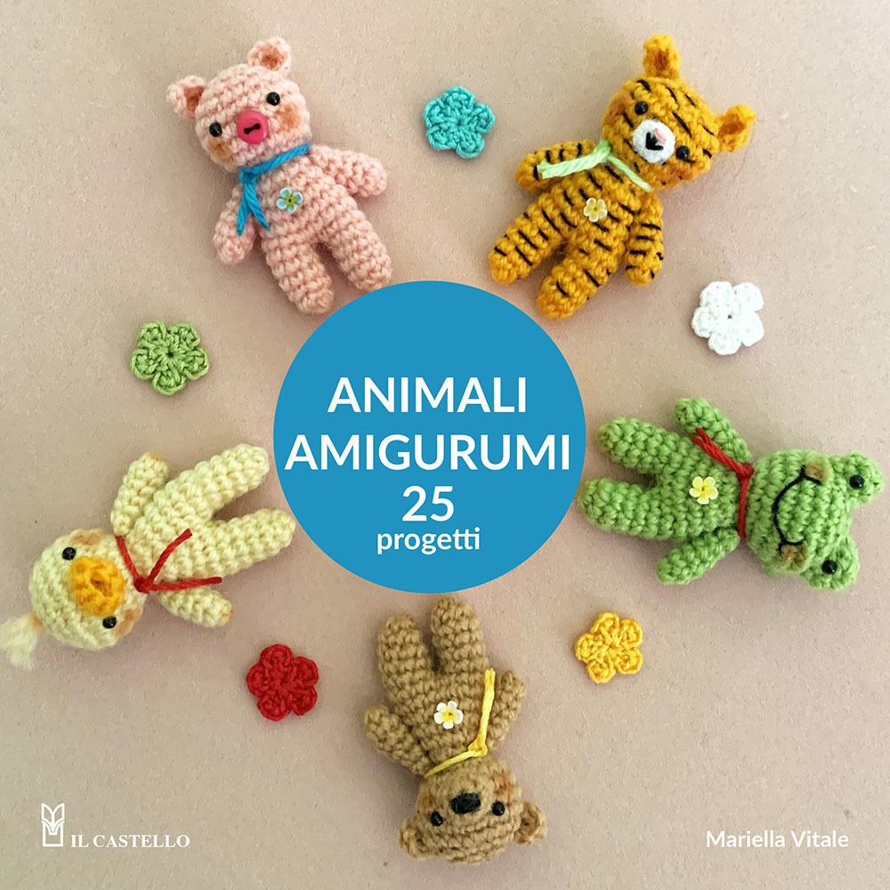 Vorderes Coverbild Animali amigurumi 25 progetti