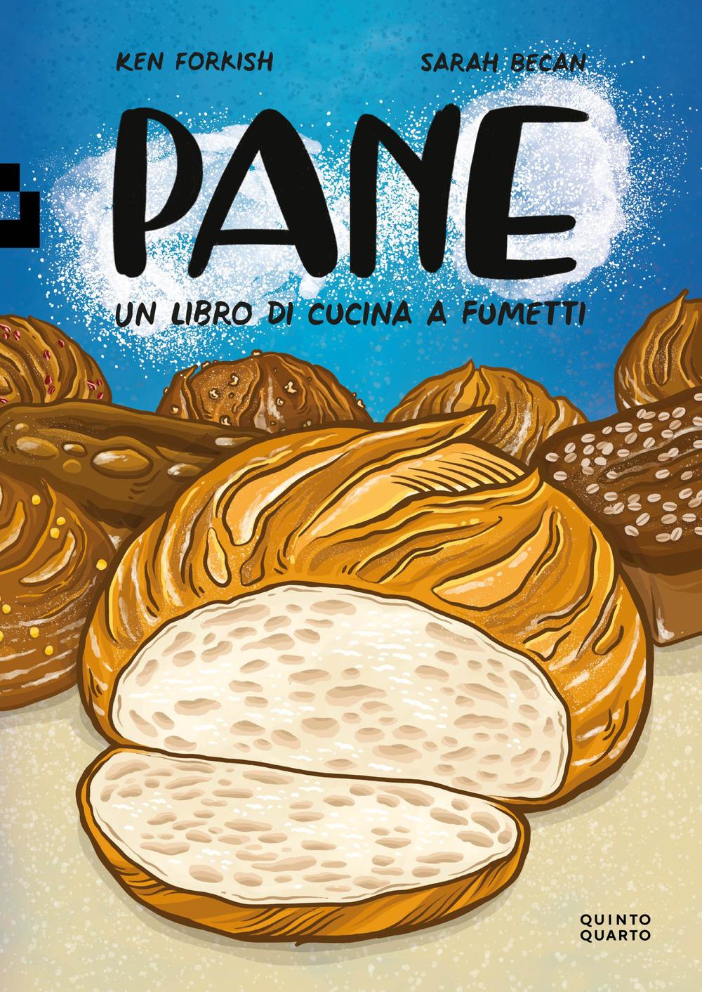 Vorderes Coverbild Pane. Un libro di cucina a fumetti