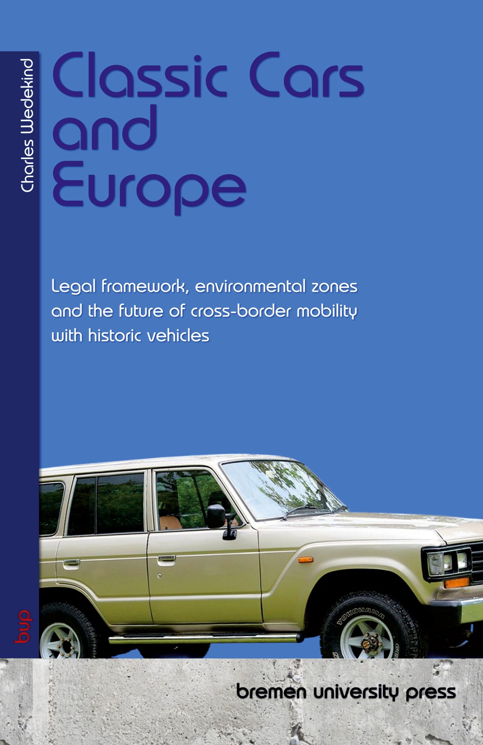 Vorderes Coverbild Classic Cars and Europe