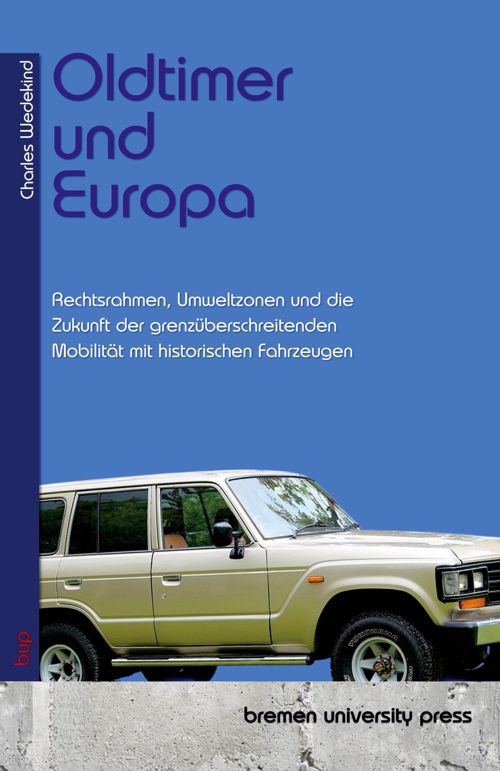 Vorderes Coverbild Oldtimer und Europa