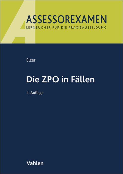 Vorderes Coverbild Die ZPO in Fällen
