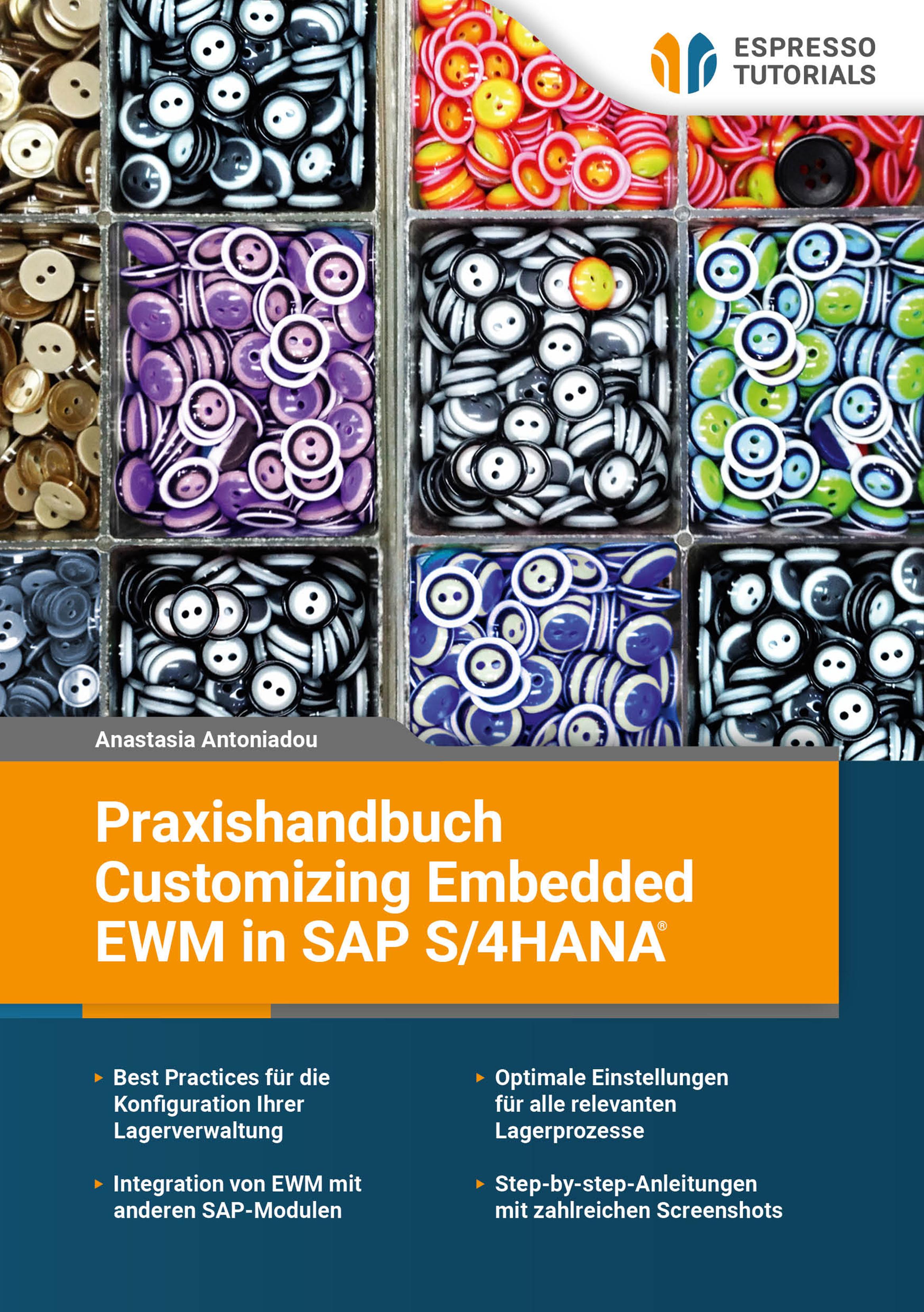Vorderes Coverbild Praxishandbuch Customizing Embedded EWM in SAP S/4HANA