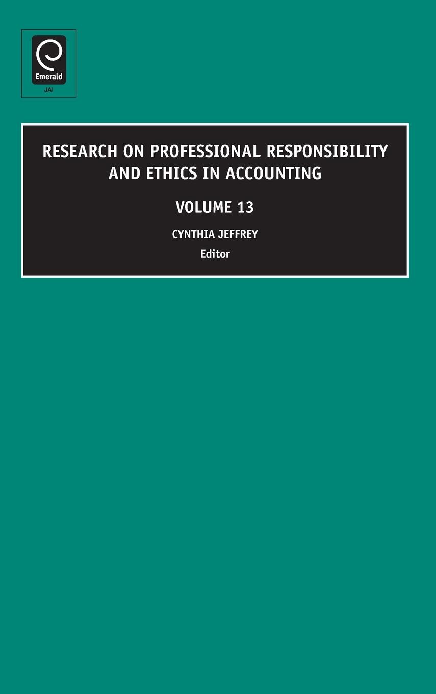 Vorderes Coverbild Research on Professional Responsibility and Ethics in Accounting