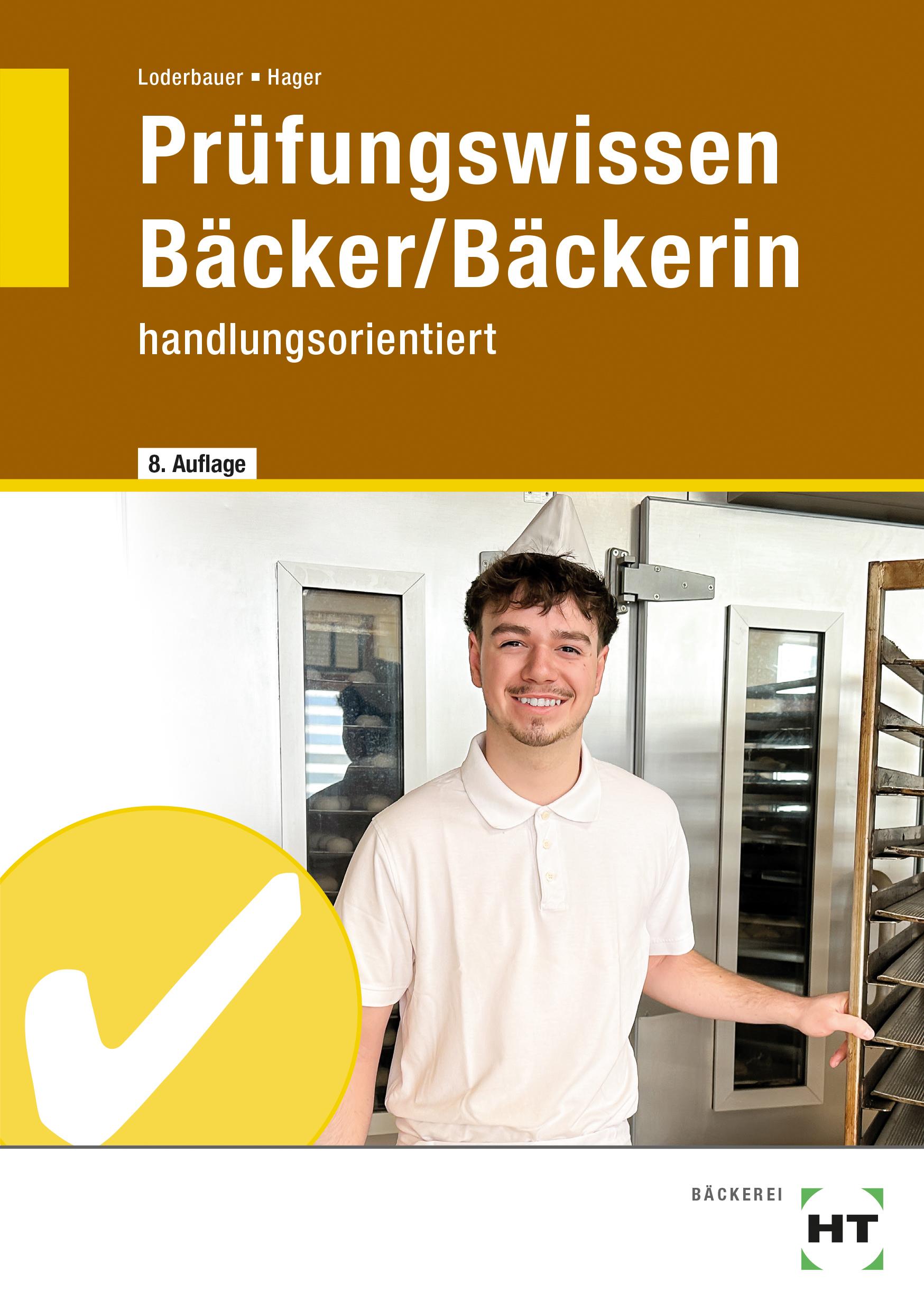Vorderes Coverbild Prüfungswissen Bäcker/Bäckerin