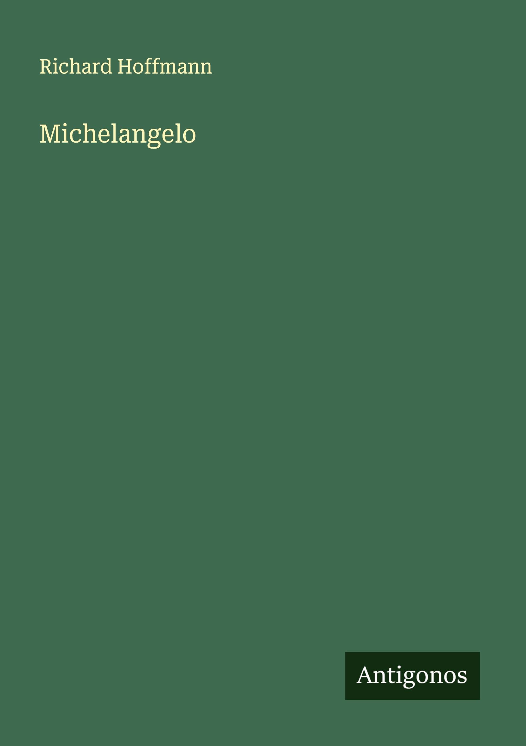 Vorderes Coverbild Michelangelo