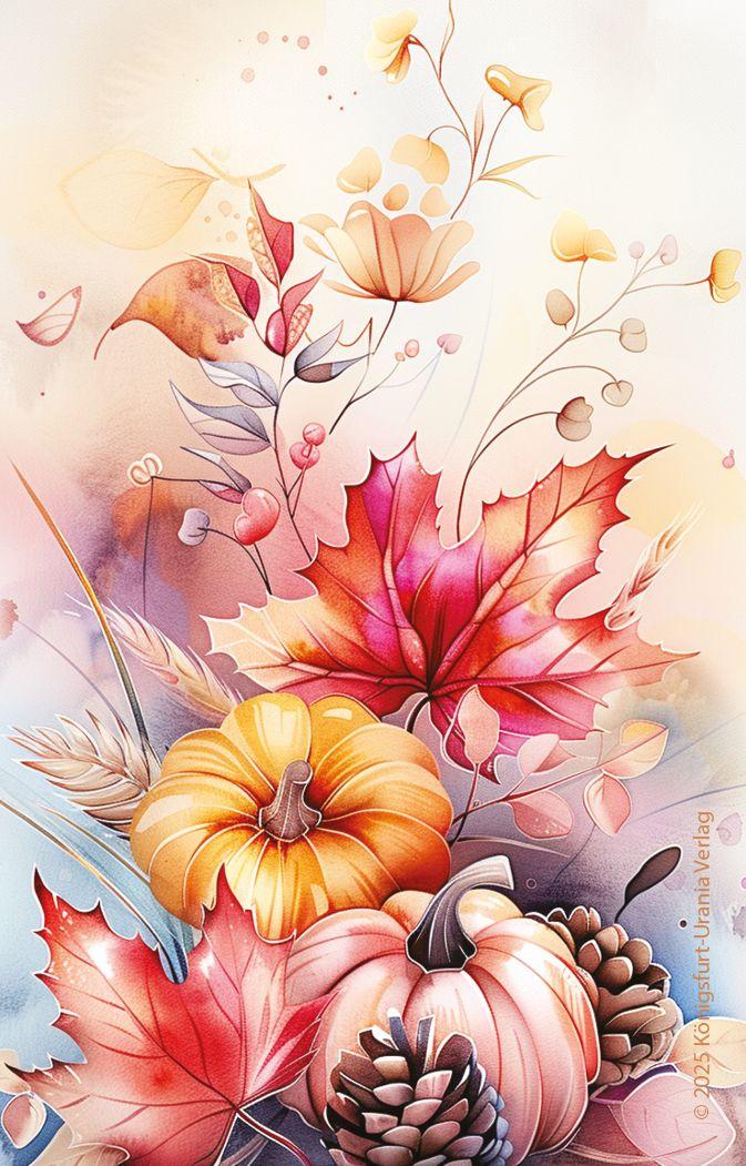 Beispielinhalt (Bild) Autumn´s Embrace Lenormand GB - 38 Lenormand cards and booklet (English)