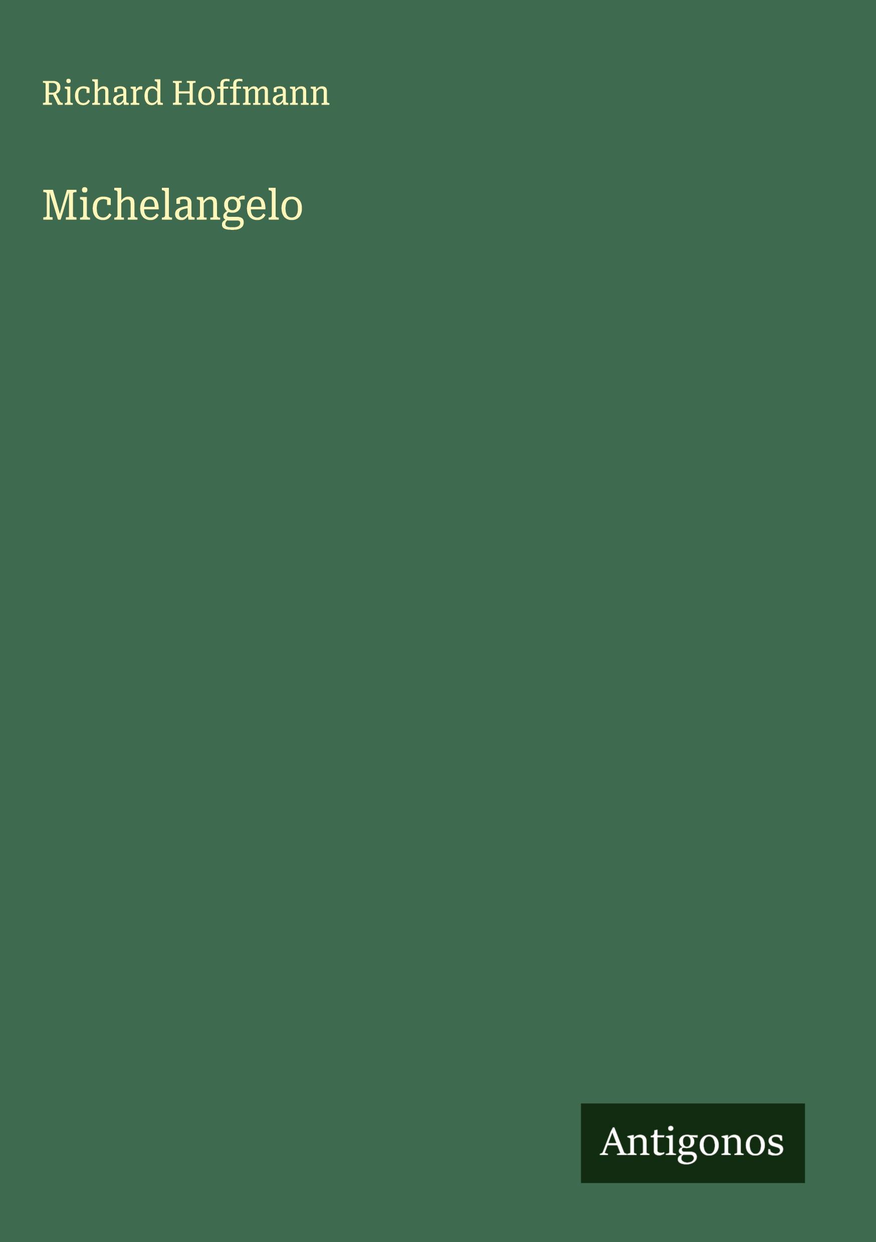 Vorderes Coverbild Michelangelo