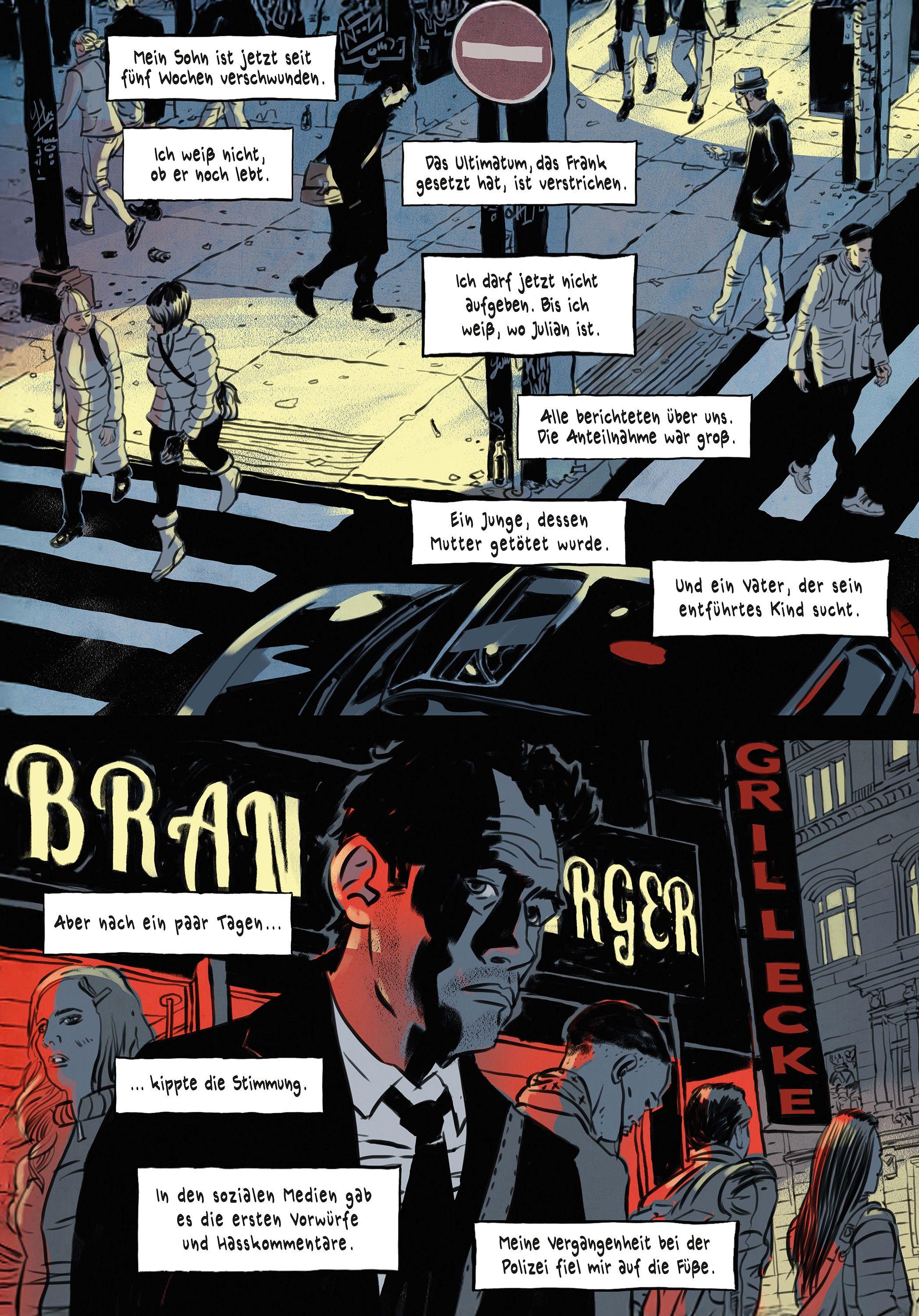 Beispielinhalt (Bild) Der Augenjäger (Graphic Novel)