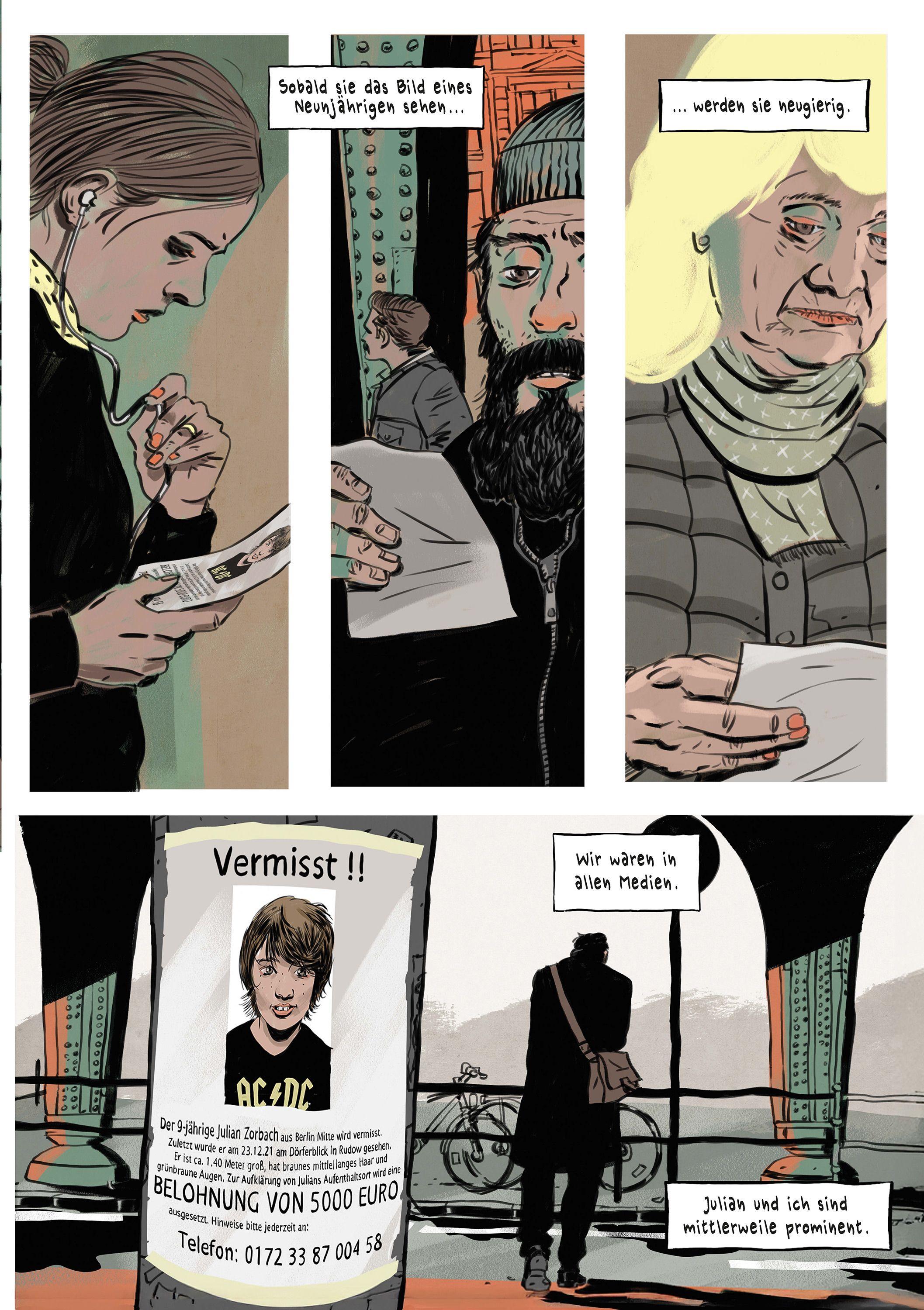 Beispielinhalt (Bild) Der Augenjäger (Graphic Novel)