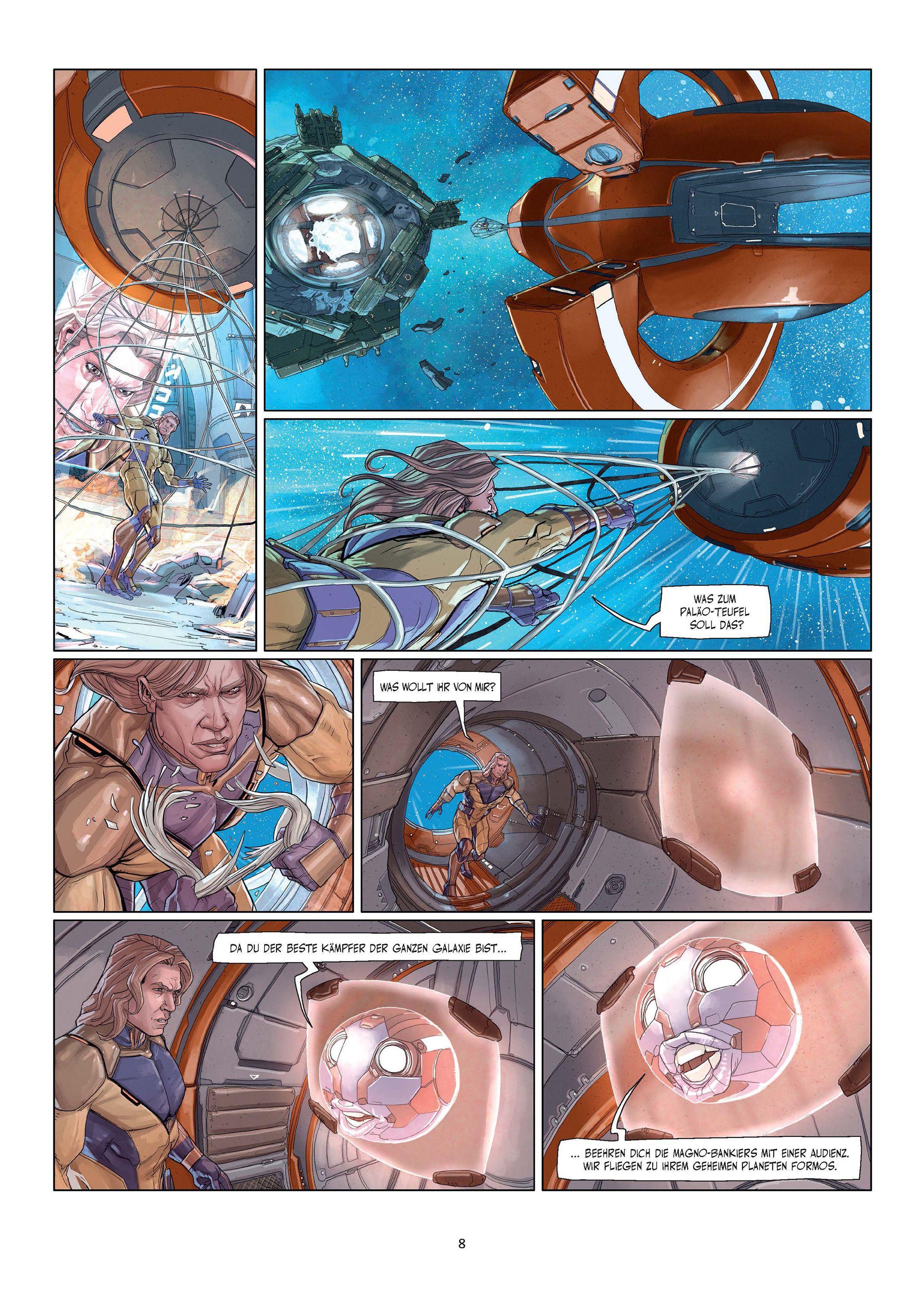 Beispielinhalt (Bild) Kosmopiraten