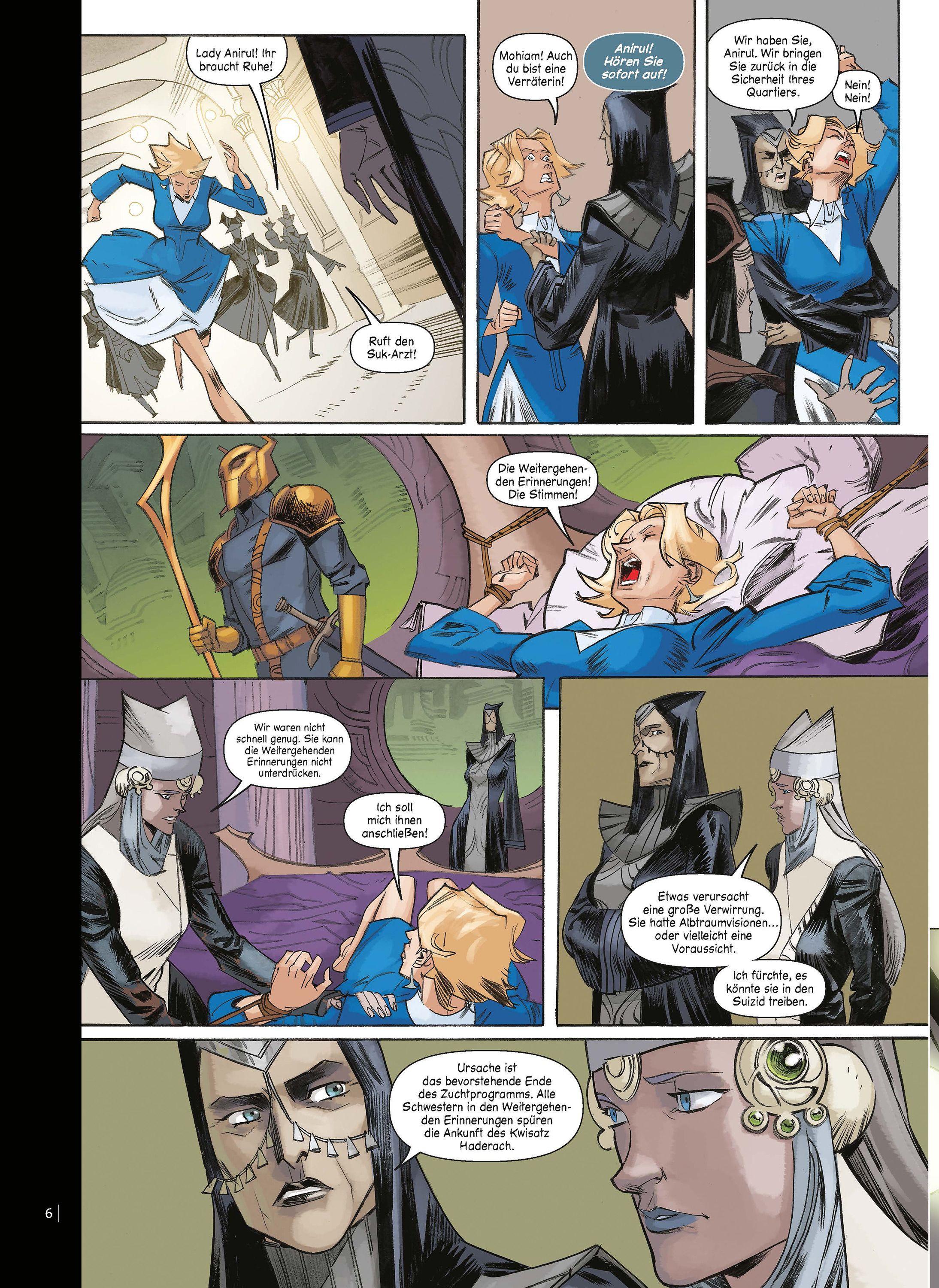 Beispielinhalt (Bild) Dune: Haus Corrino (Graphic Novel). Band 3