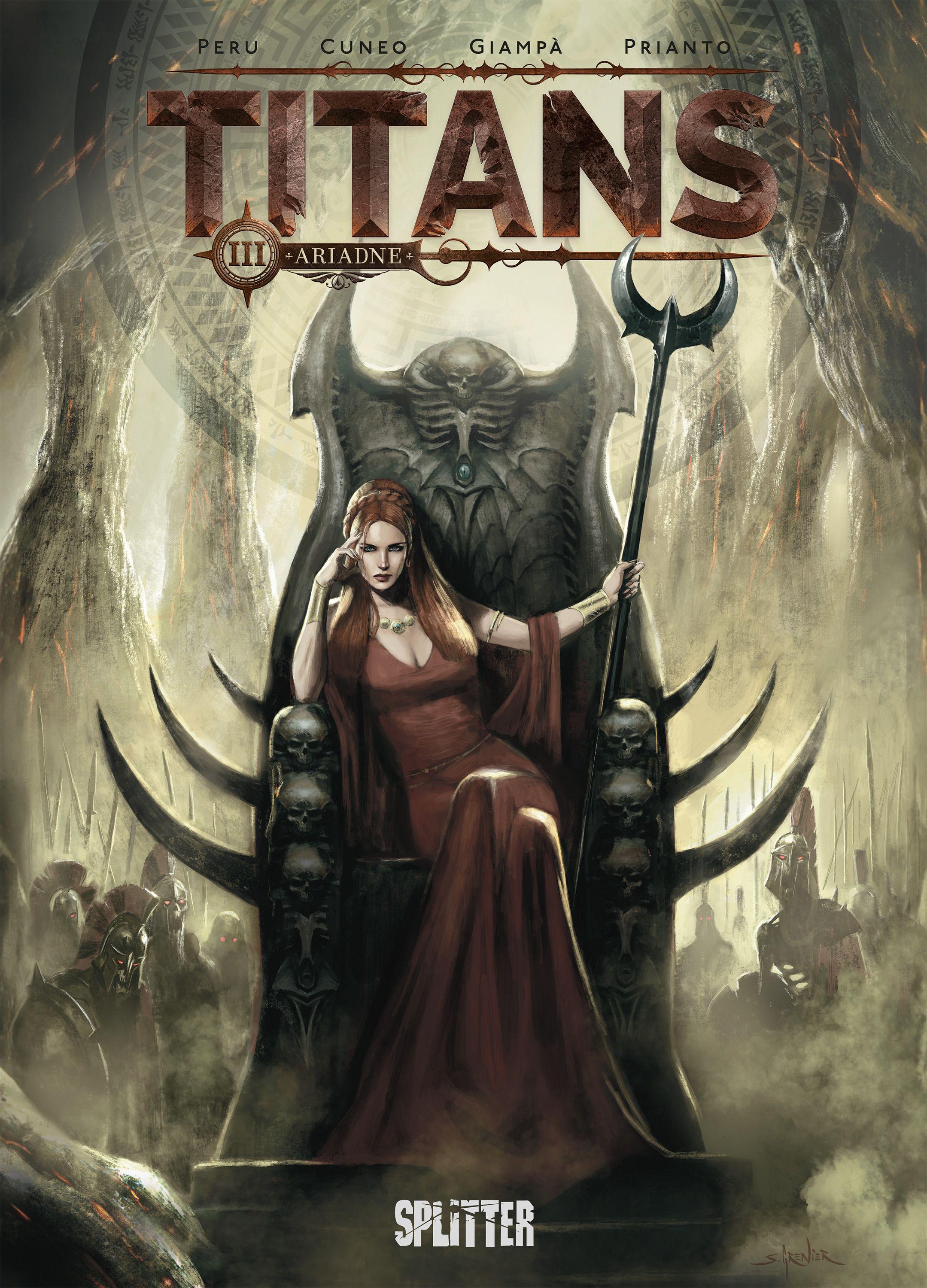 Vorderes Coverbild Titans. Band 3
