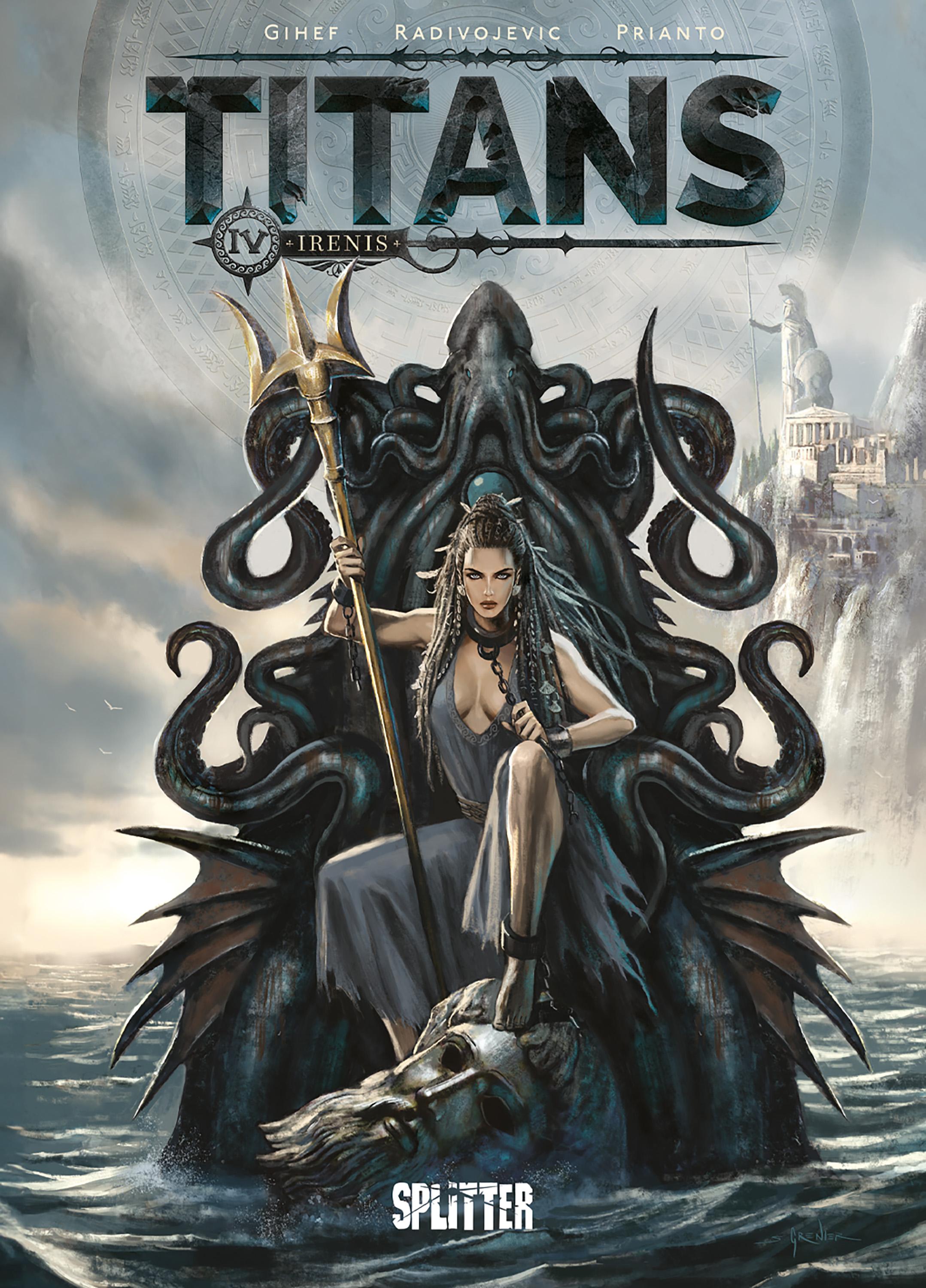 Vorderes Coverbild Titans. Band 4