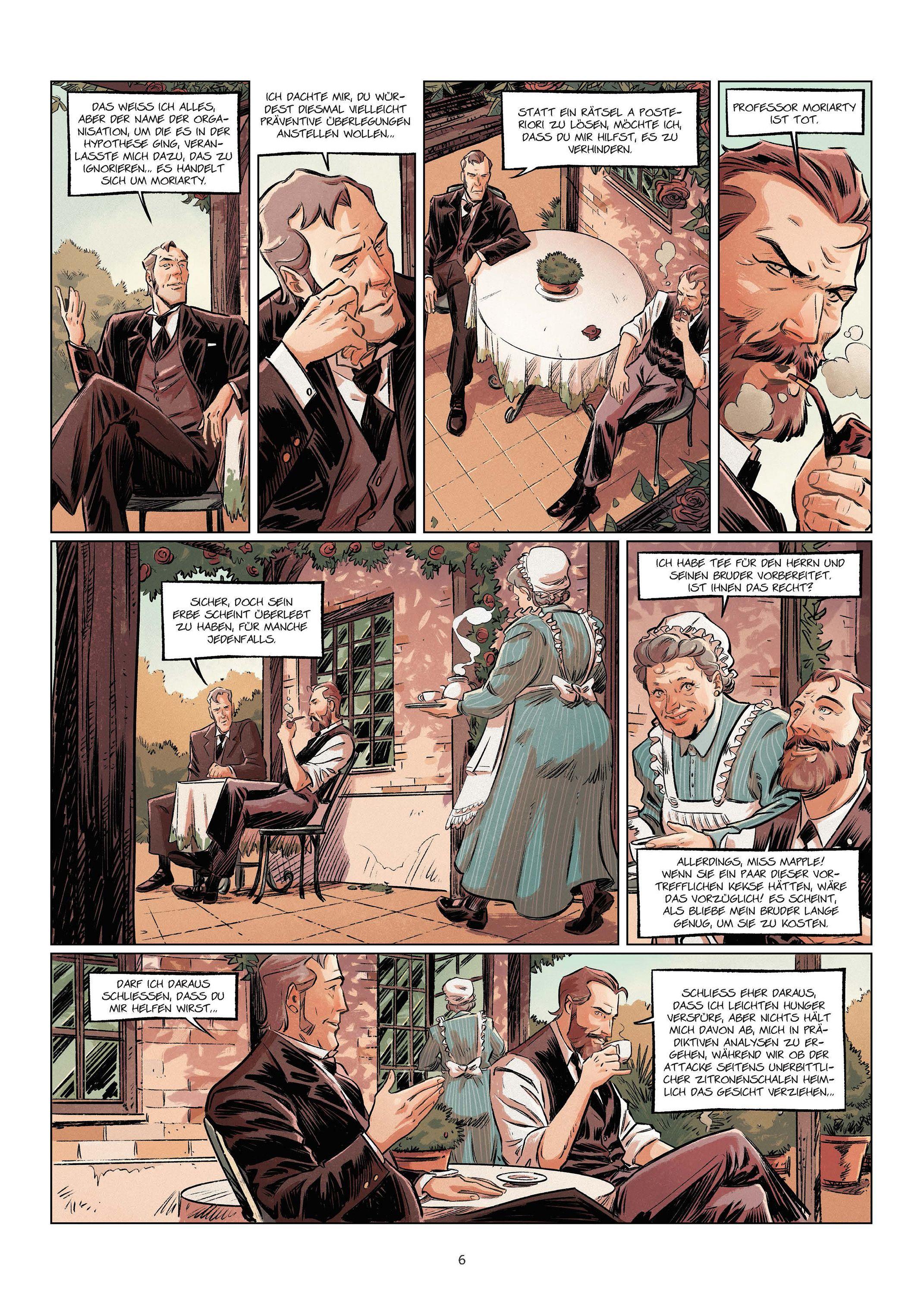 Beispielinhalt (Bild) Sherlock Holmes gegen Arsène Lupin