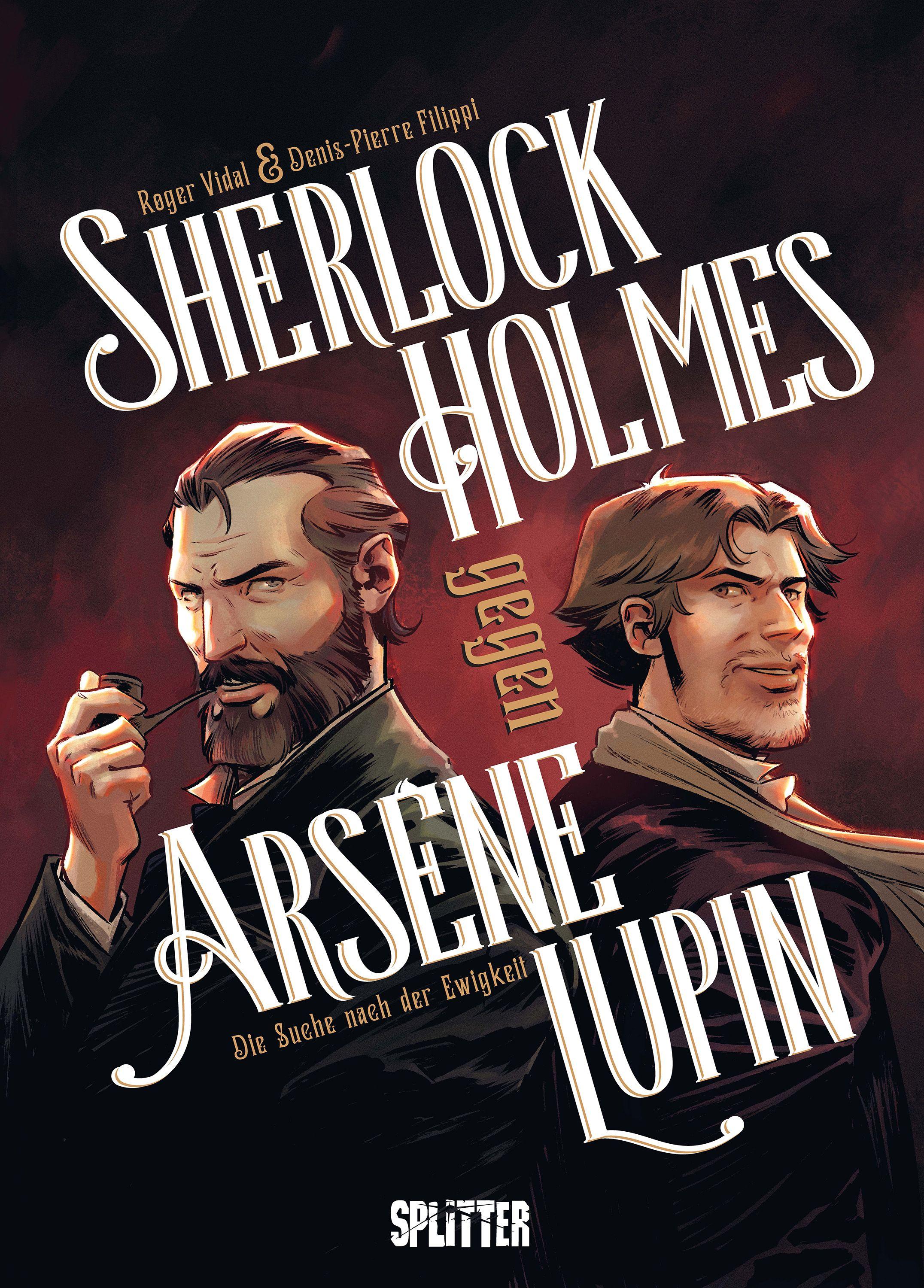 Vorderes Coverbild Sherlock Holmes gegen Arsène Lupin