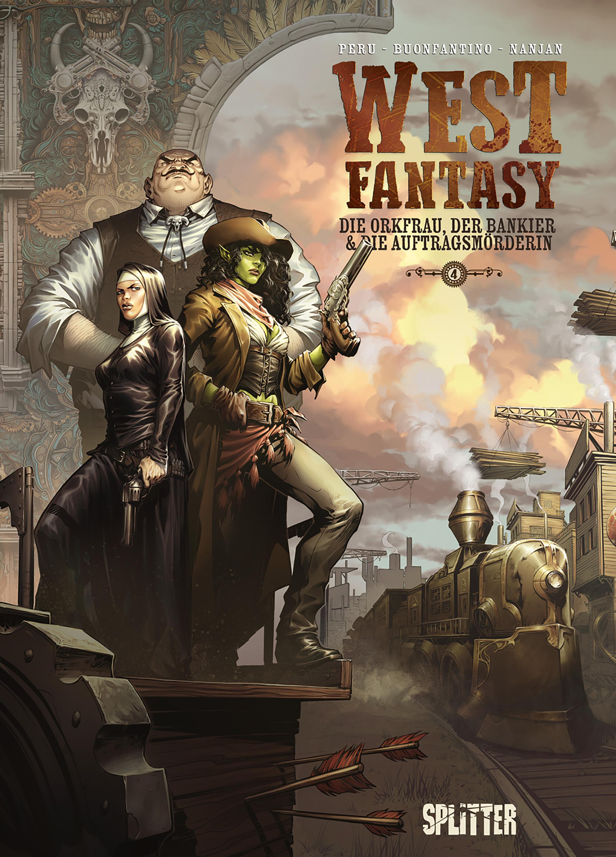 Vorderes Coverbild West Fantasy. Band 4