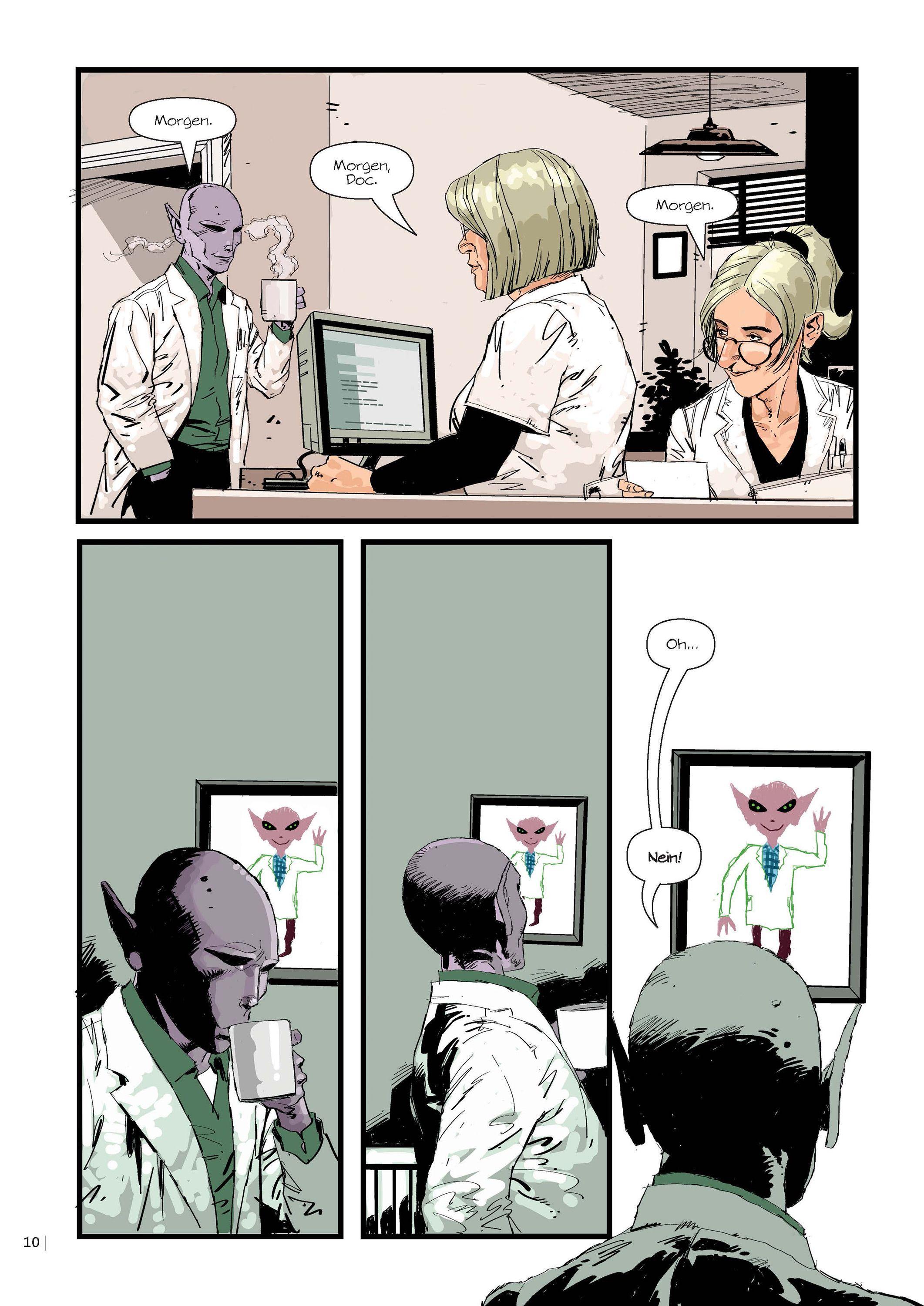 Beispielinhalt (Bild) Resident Alien. Band 5