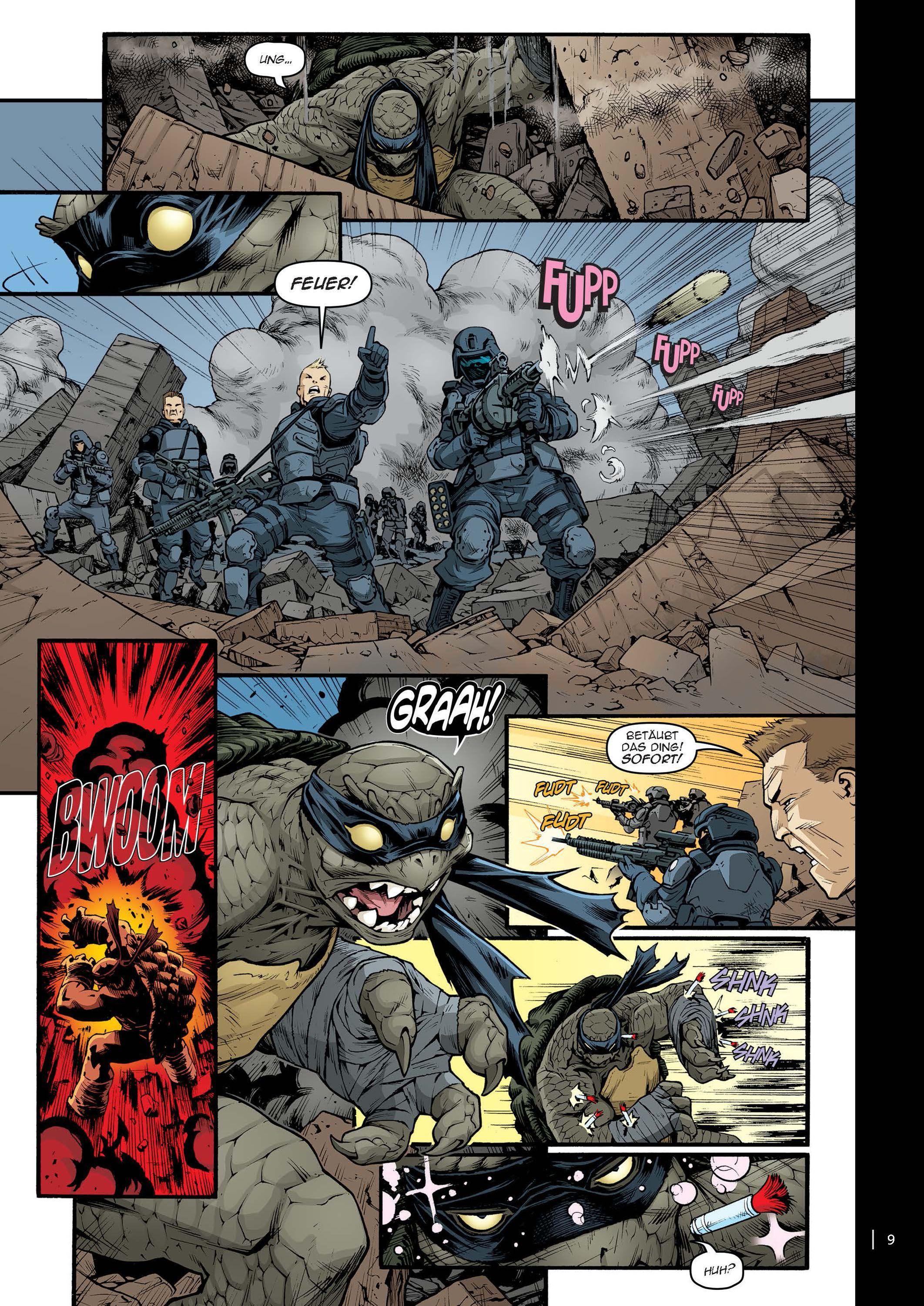 Beispielinhalt (Bild) Teenage Mutant Ninja Turtles Splitter Collection 09