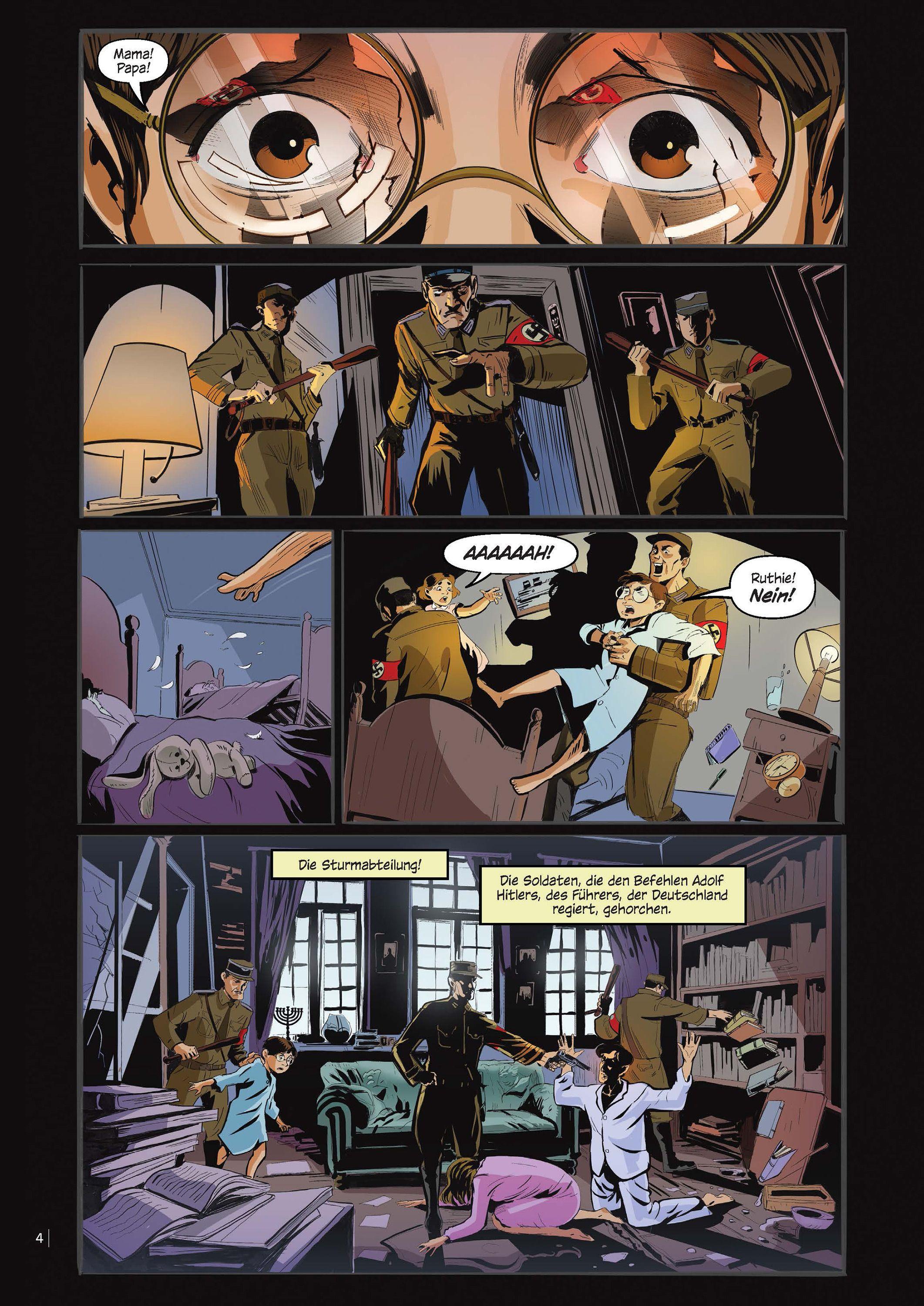 Beispielinhalt (Bild) Vor uns das Meer: Die Graphic Novel