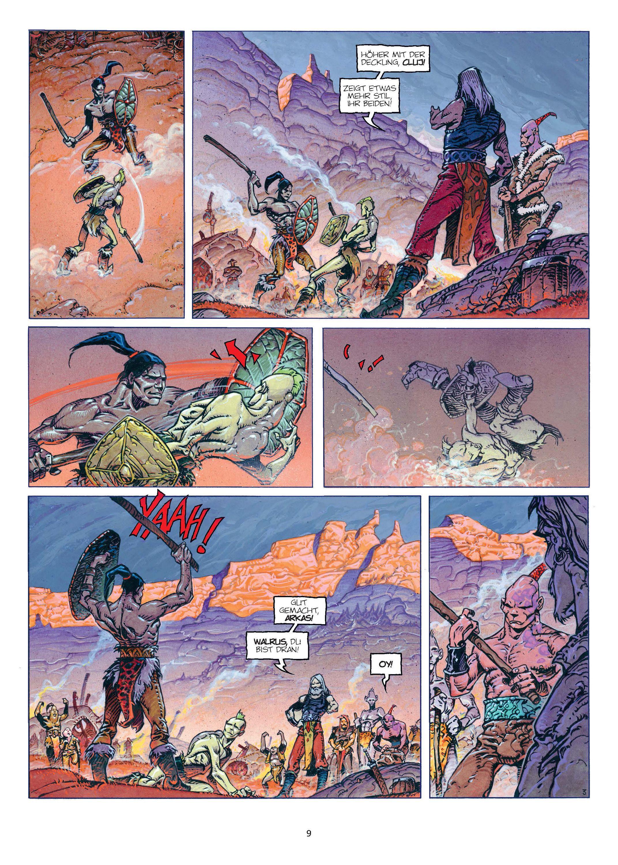 Beispielinhalt (Bild) Caza: Die Welt von Arkadi