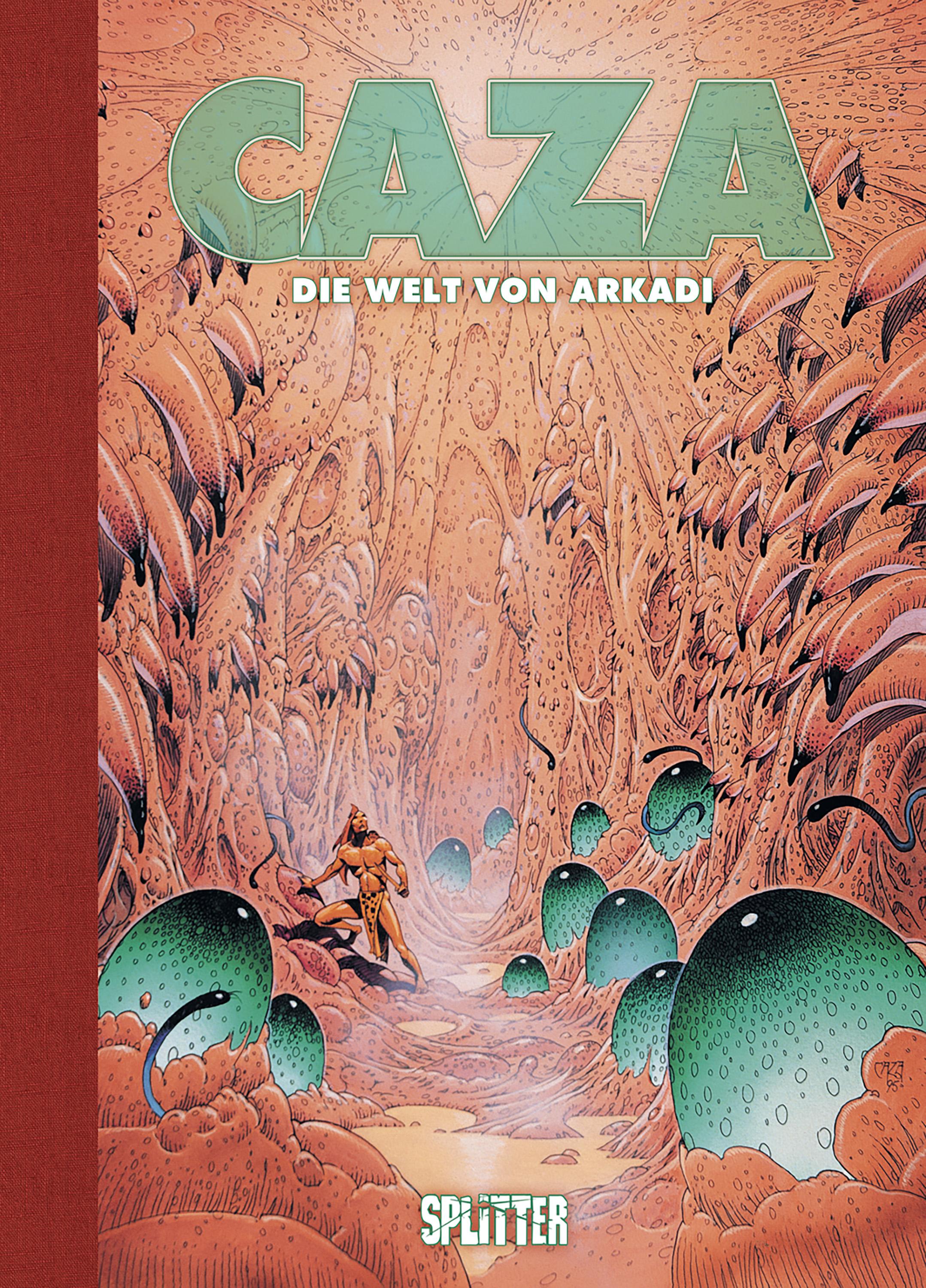 Vorderes Coverbild Caza: Die Welt von Arkadi