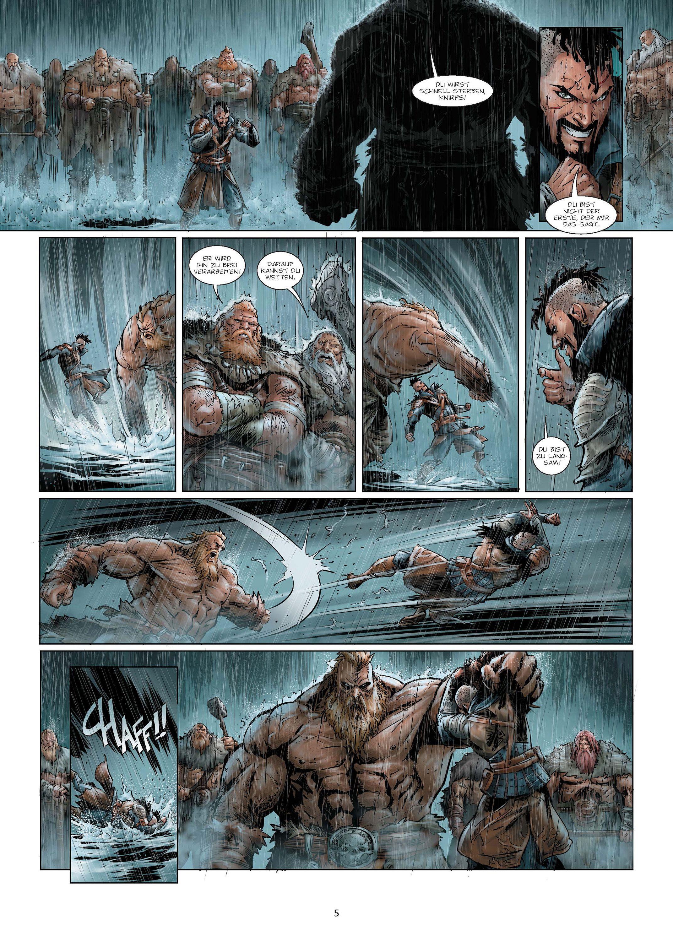 Beispielinhalt (Bild) Die Kriege von Arran. Band 6