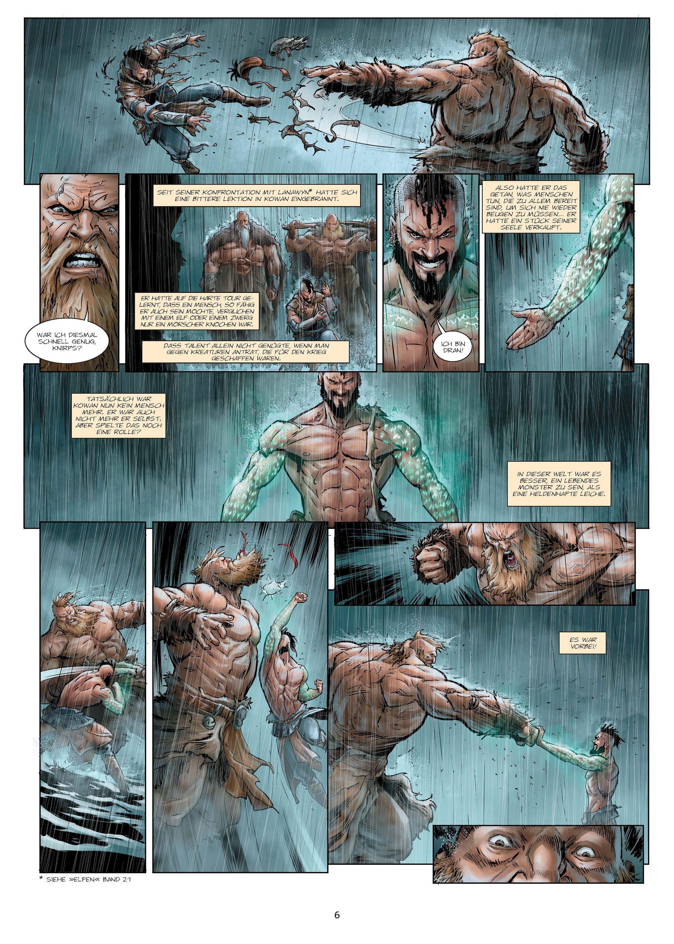 Beispielinhalt (Bild) Die Kriege von Arran. Band 6