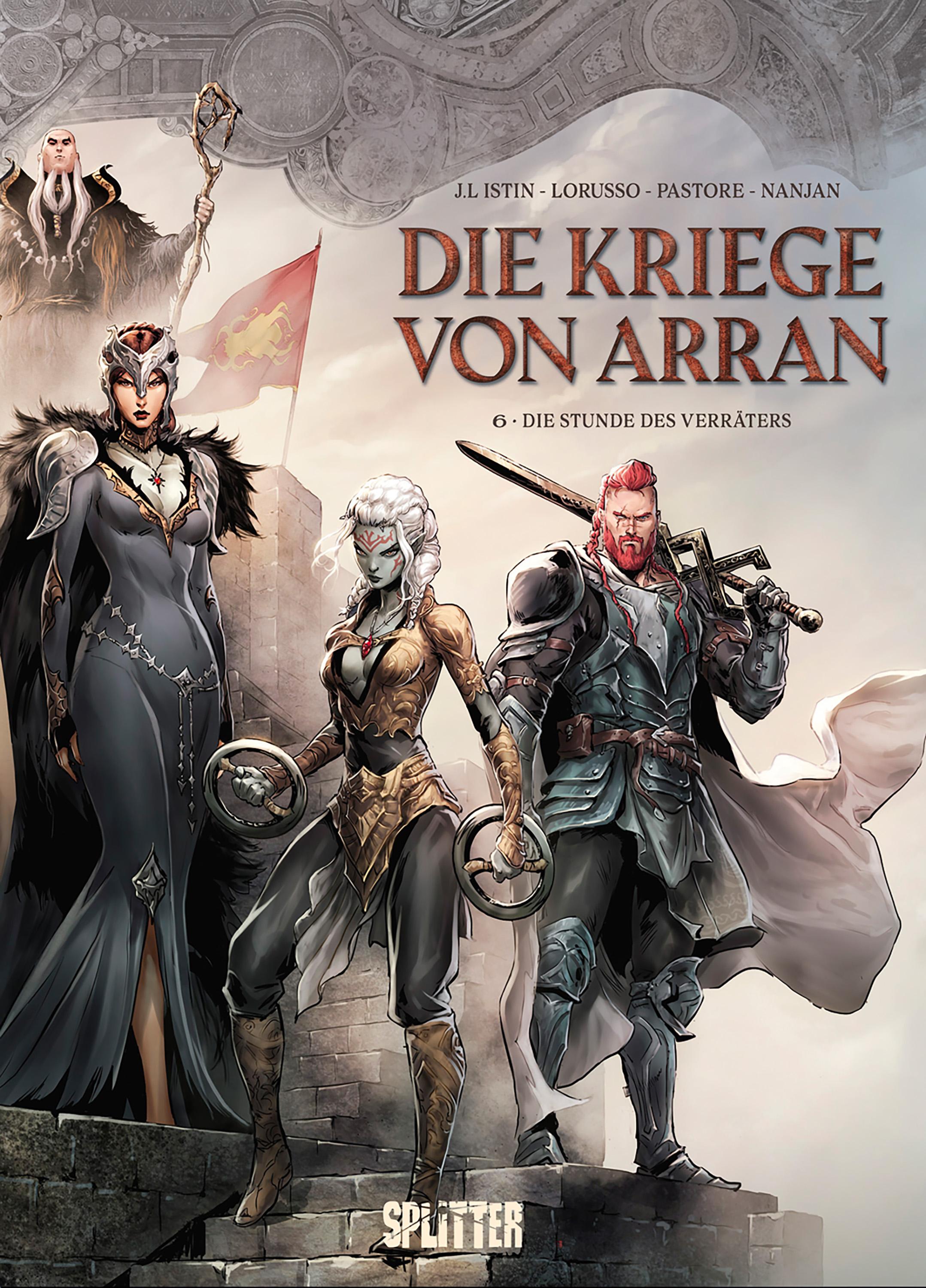 Vorderes Coverbild Die Kriege von Arran. Band 6