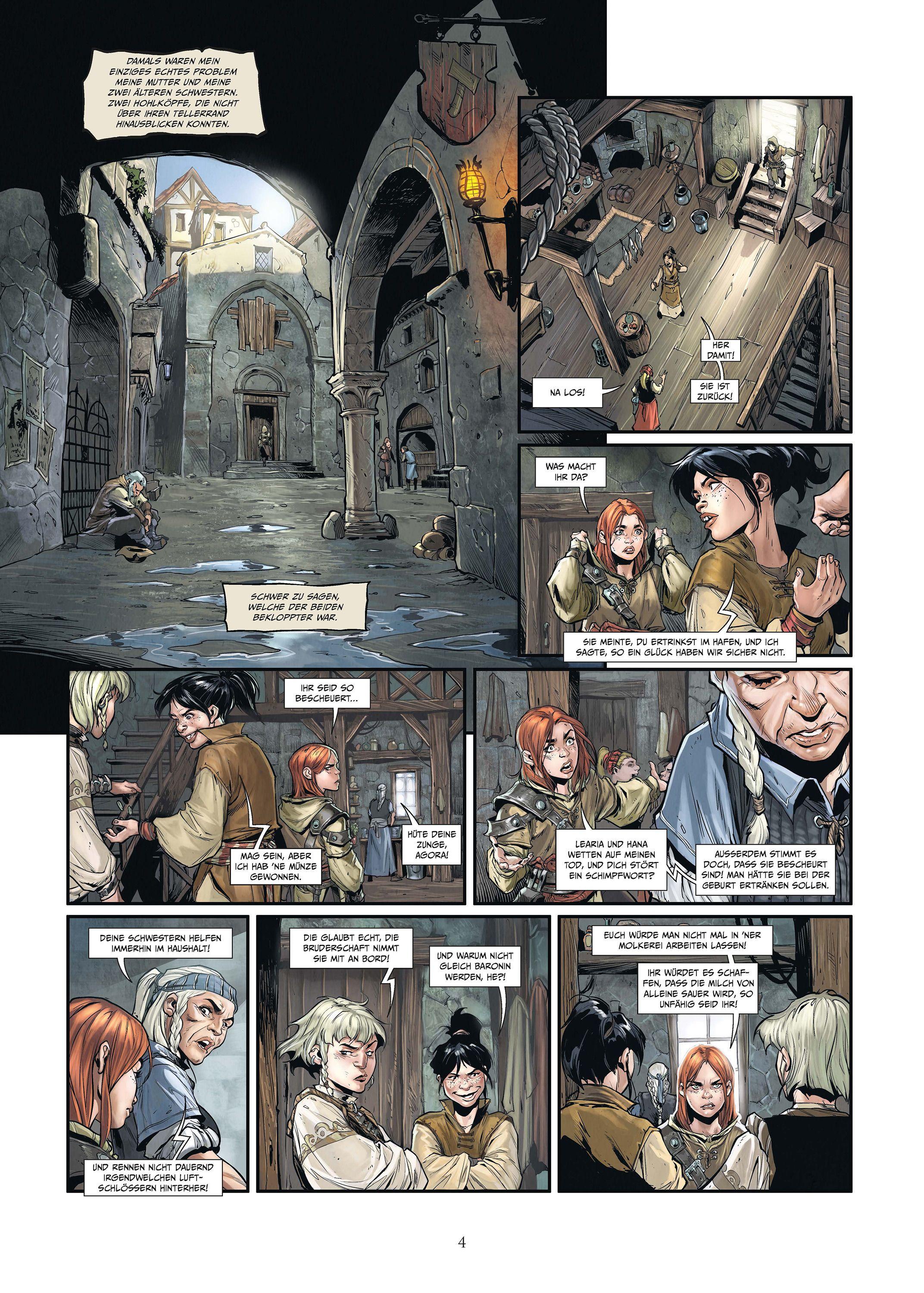 Beispielinhalt (Bild) Die Bruderschaft der Stürme. Band 1