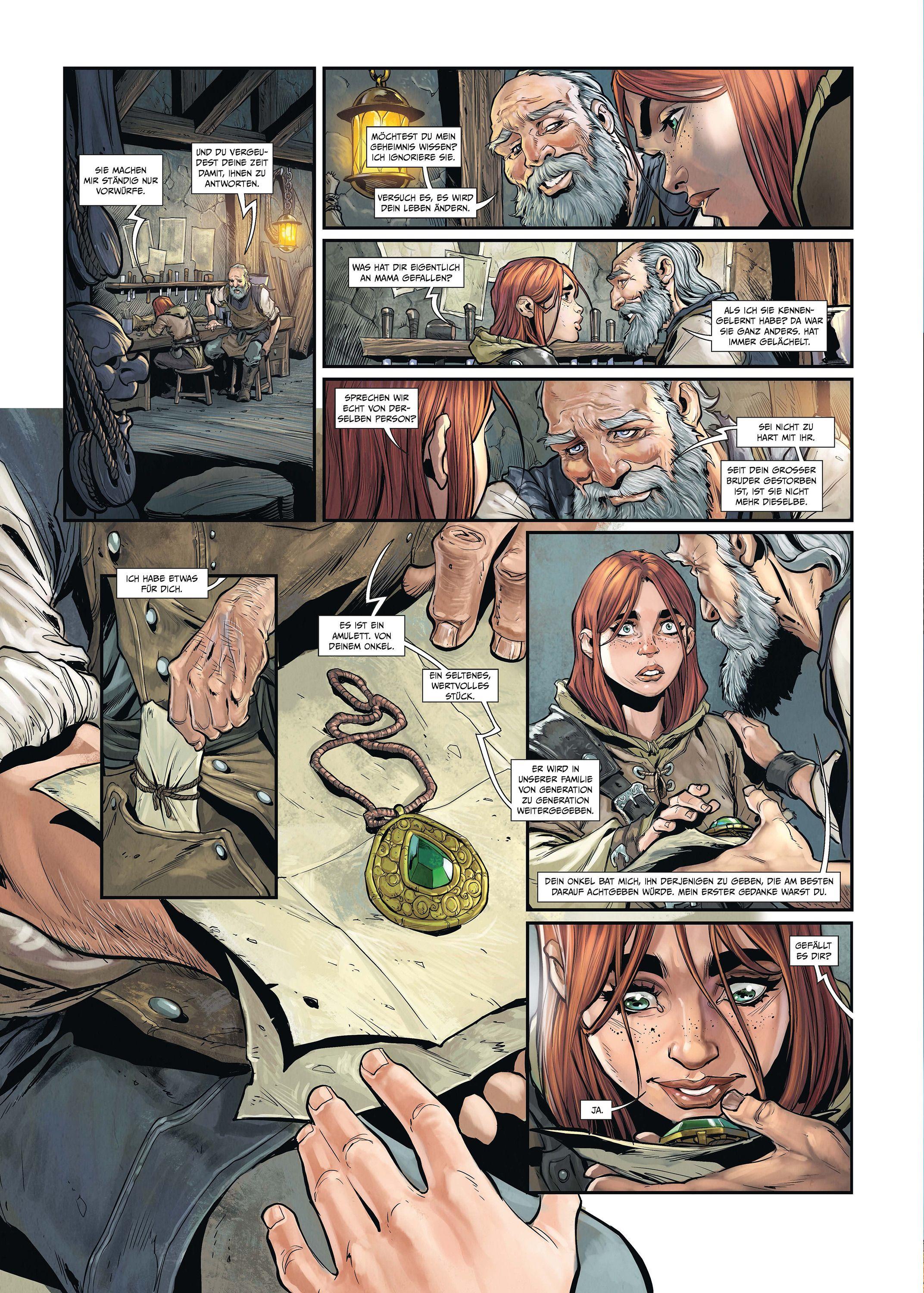 Beispielinhalt (Bild) Die Bruderschaft der Stürme. Band 1