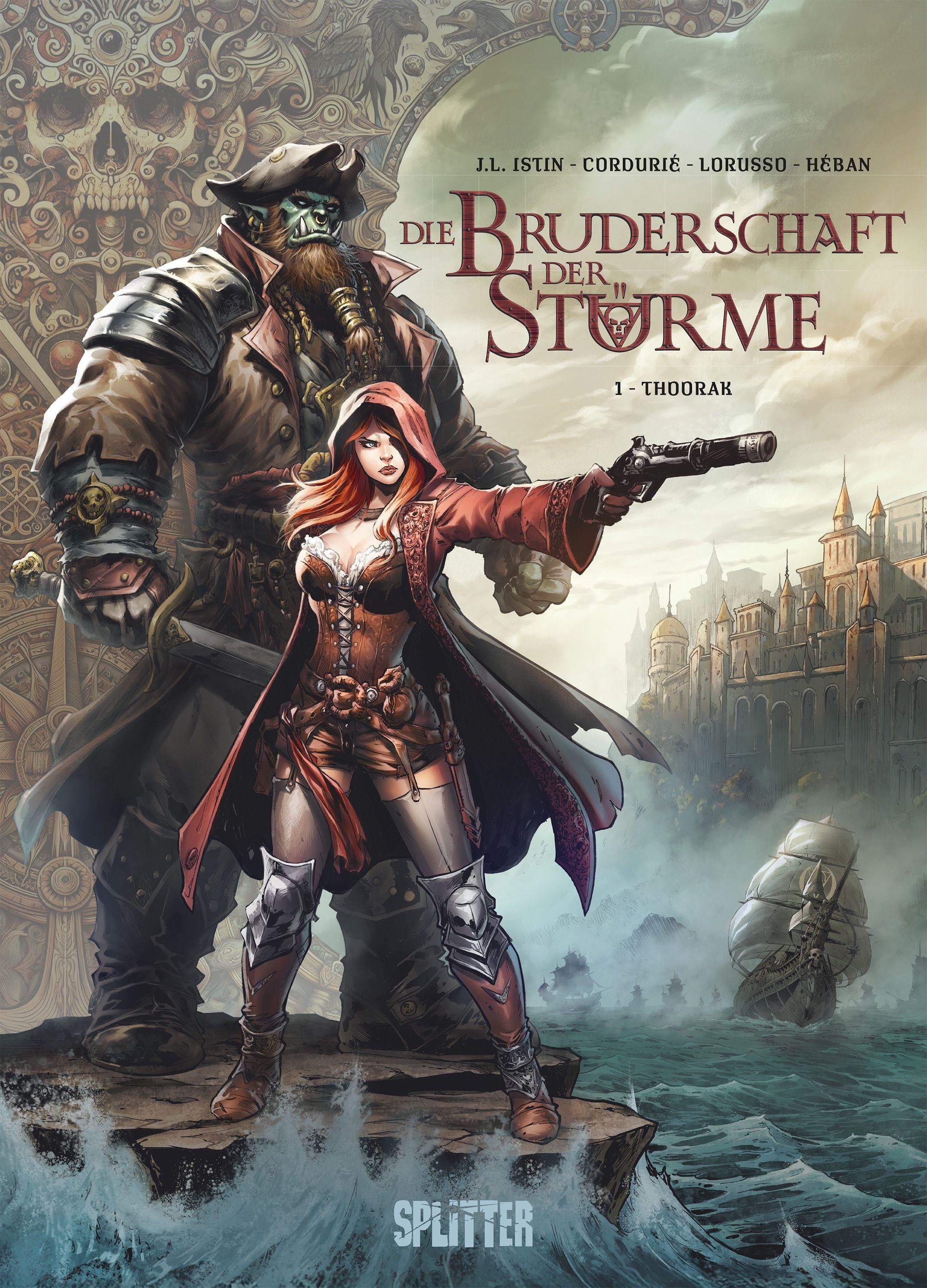 Vorderes Coverbild Die Bruderschaft der Stürme. Band 1