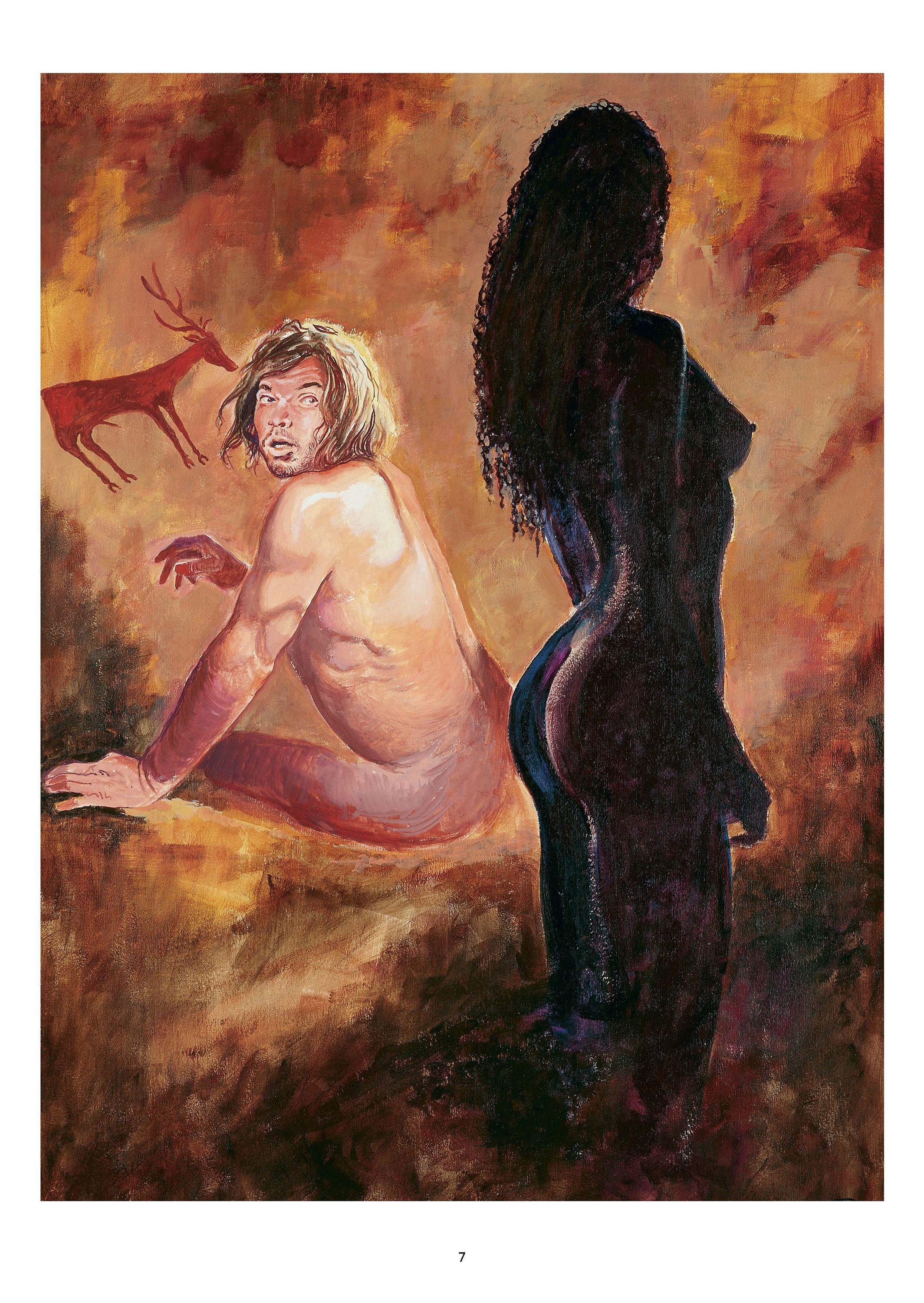 Beispielinhalt (Bild) Maler und Modell