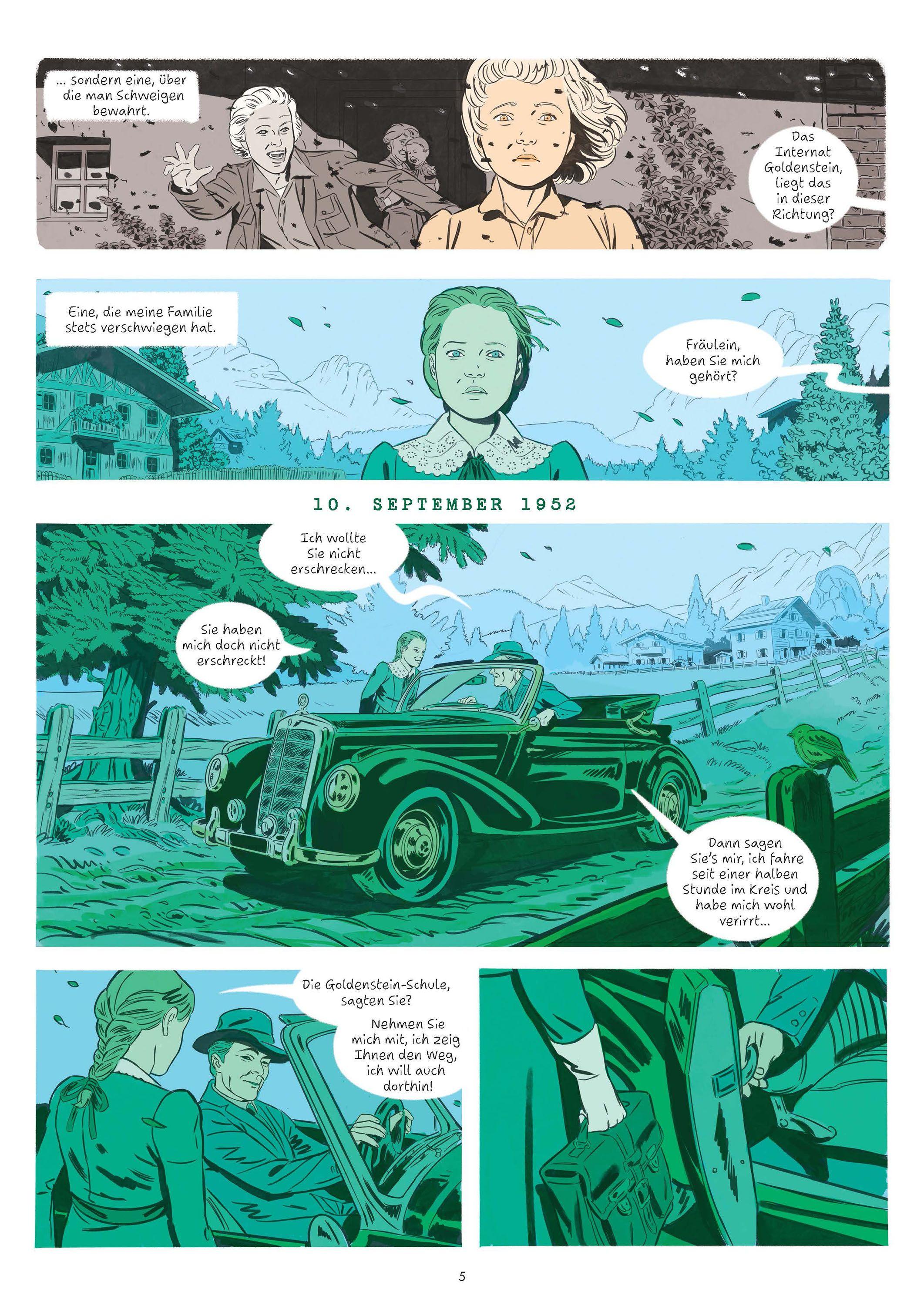 Beispielinhalt (Bild) Romy Schneider (Graphic Novel)