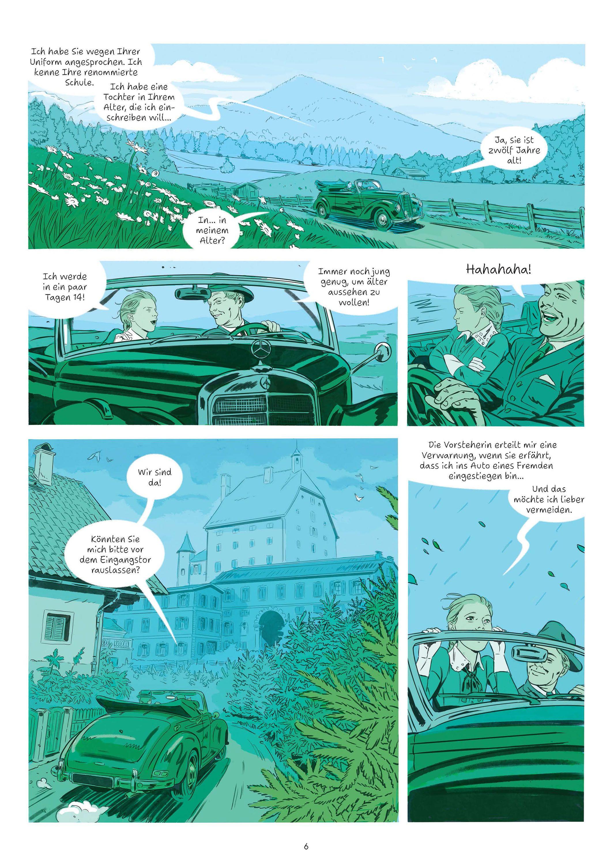 Beispielinhalt (Bild) Romy Schneider (Graphic Novel)