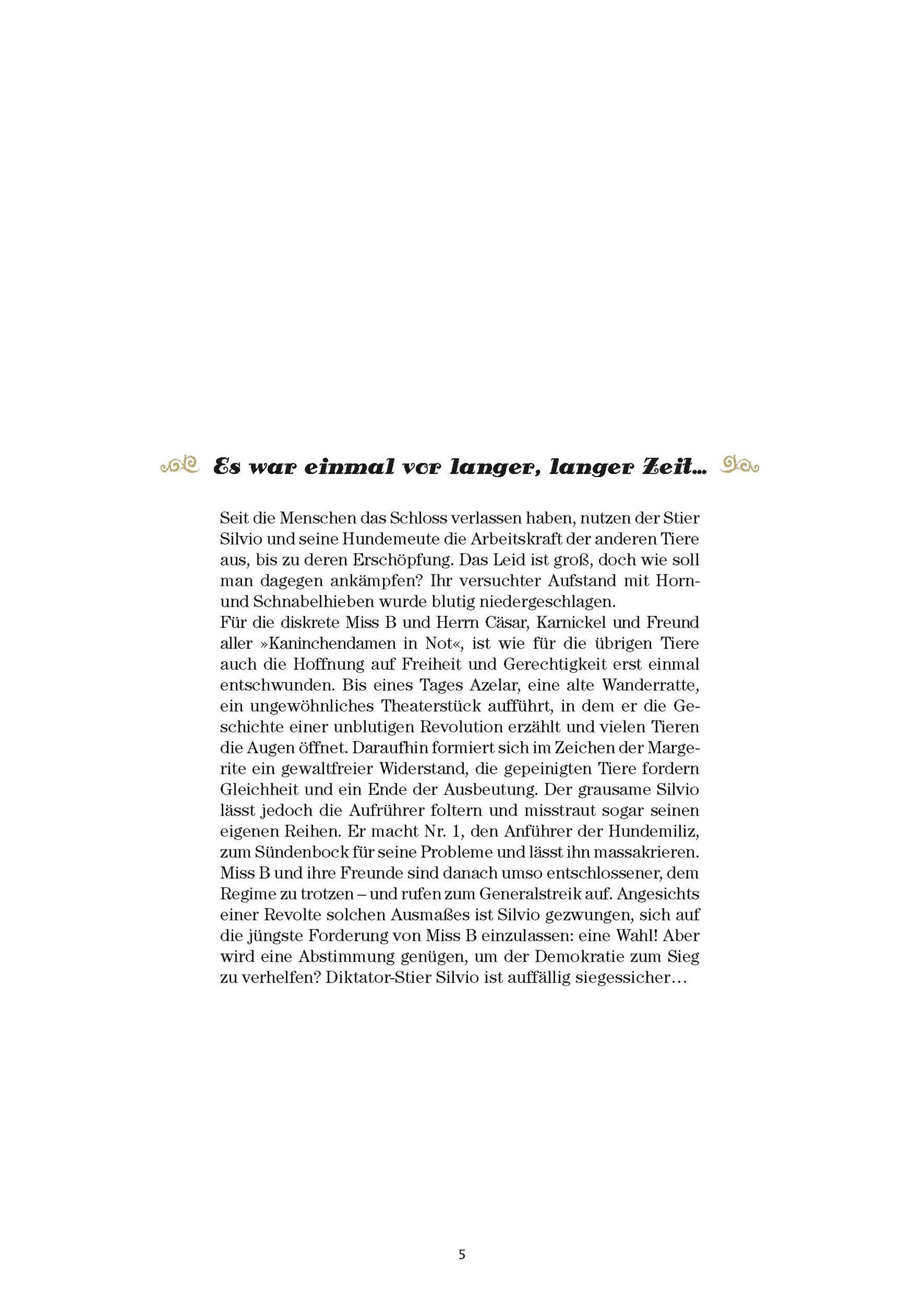 Beispielinhalt (Bild) Schloss der Tiere. Band 4