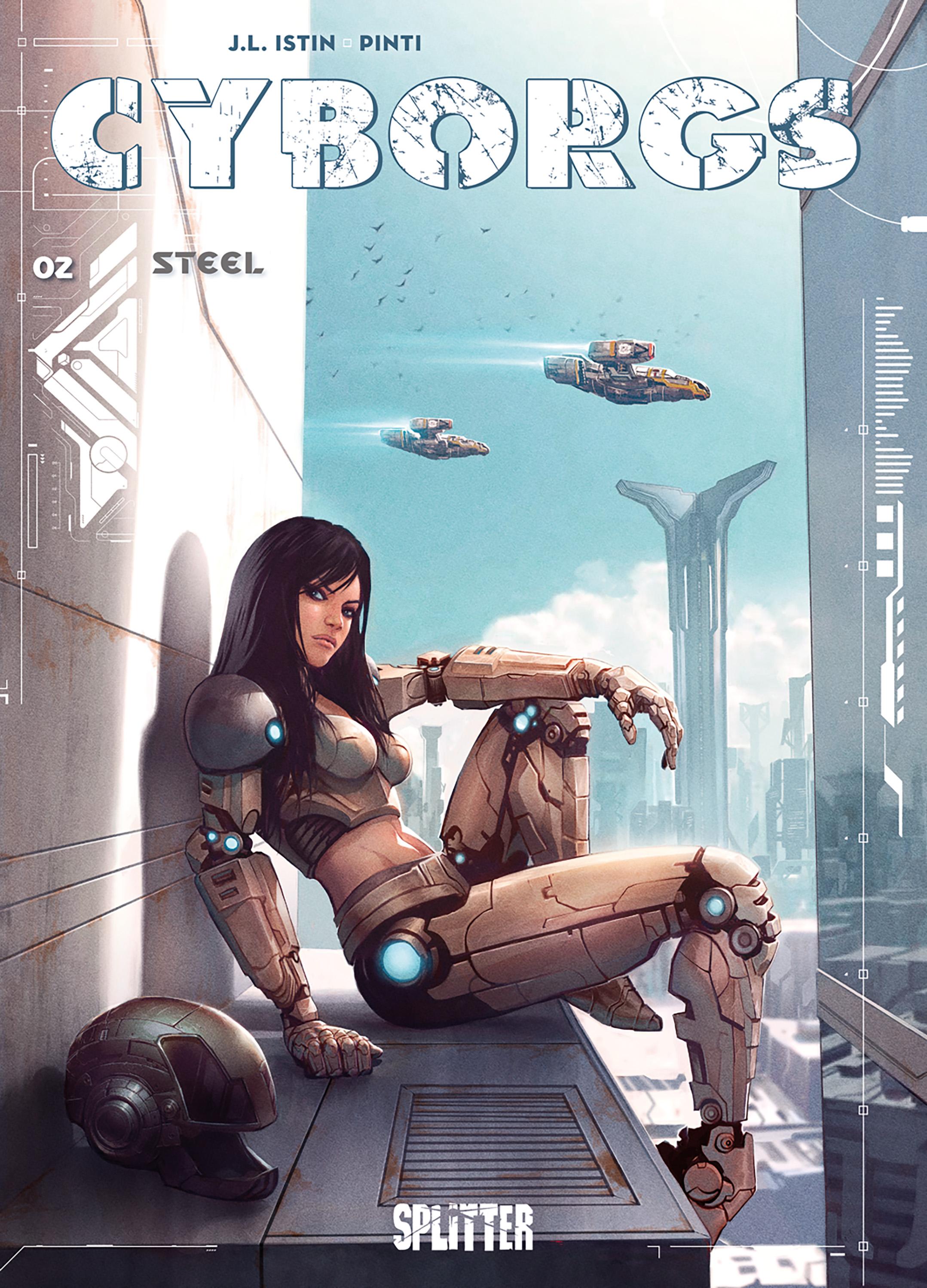 Vorderes Coverbild Cyborgs. Band 2