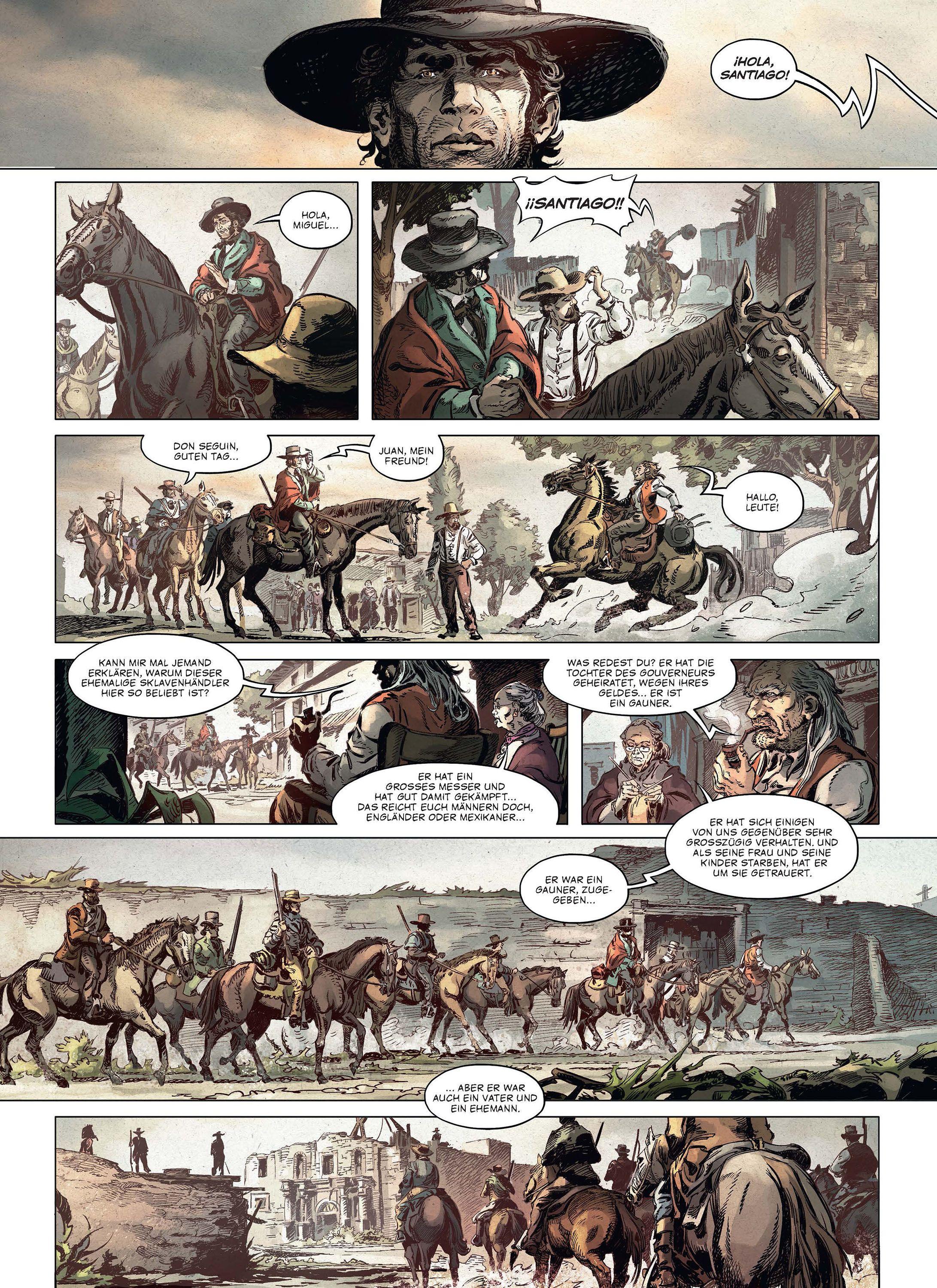 Beispielinhalt (Bild) Die Wahre Geschichte des Wilden Westens: Fort Alamo