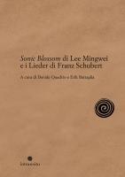 Vorderes Coverbild Sonic Blossom di Lee Mingwei e i Lieder di Franz Schubert