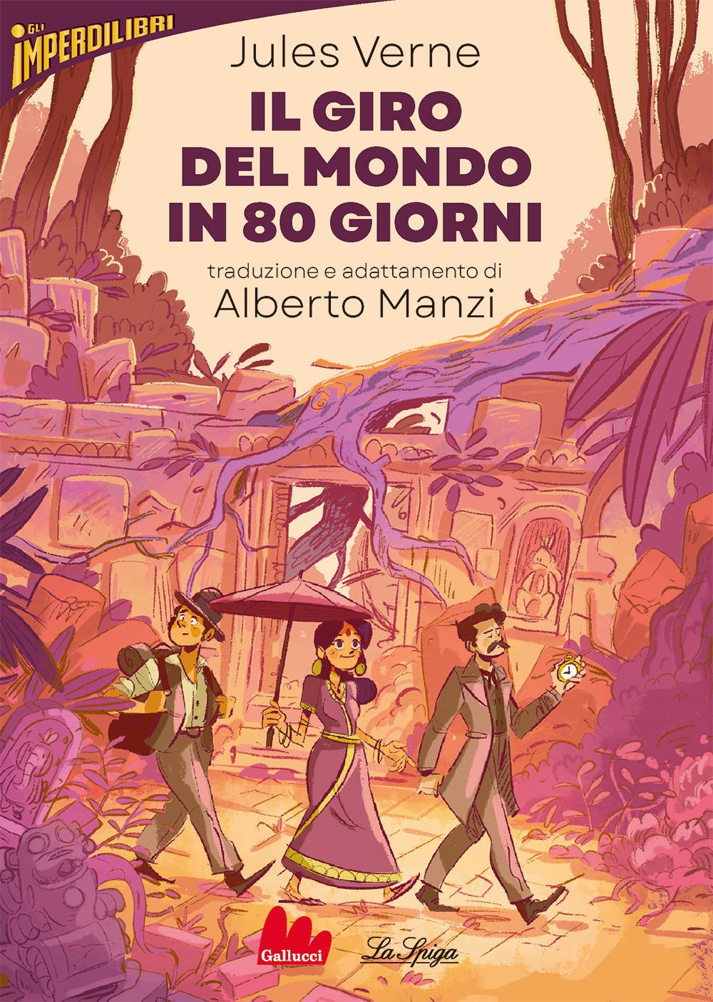 Vorderes Coverbild Il giro del mondo in 80 giorni
