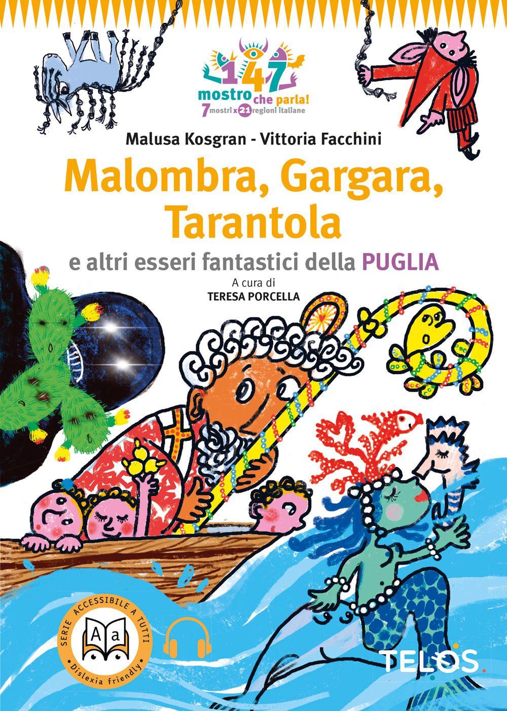 Vorderes Coverbild Malombra, Gargara, Tarantola e altri esseri fantastici della Puglia