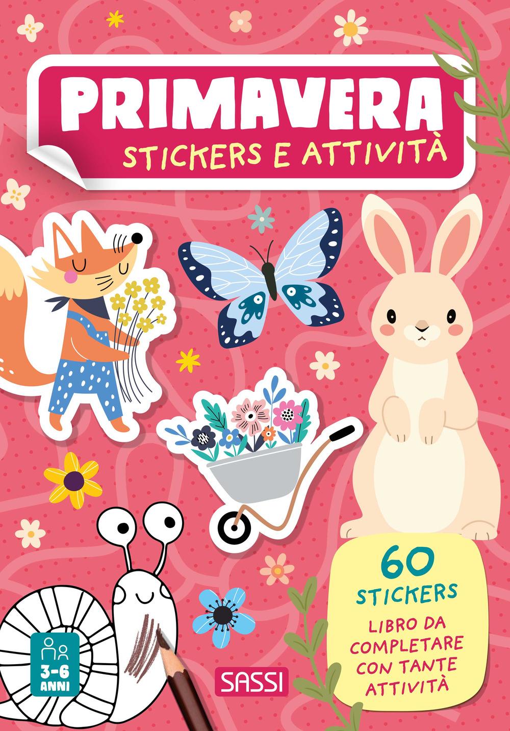 Vorderes Coverbild Primavera. Stickers e attività