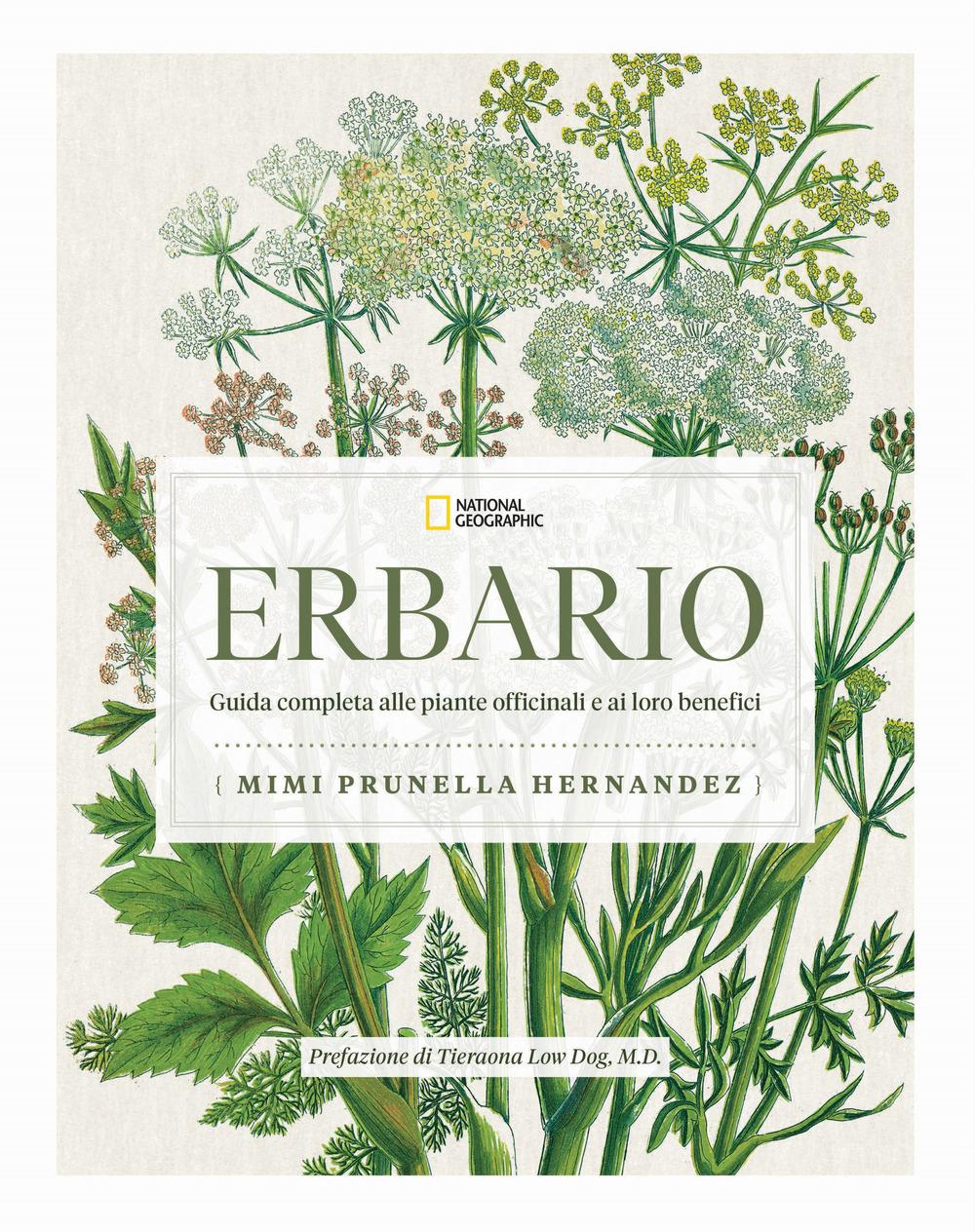 Vorderes Coverbild Erbario. Guida completa alle piante officinali e ai loro benefici